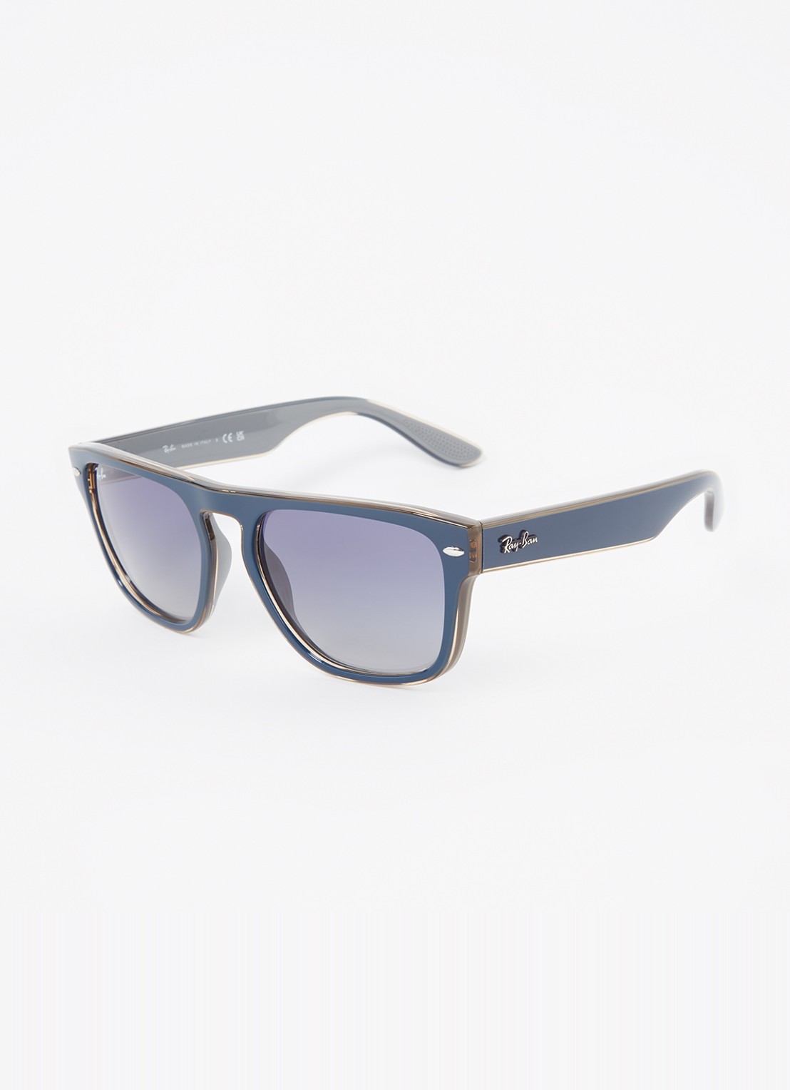 Ray-Ban Wayfarer zonnebril RB4407 - voorkant beige