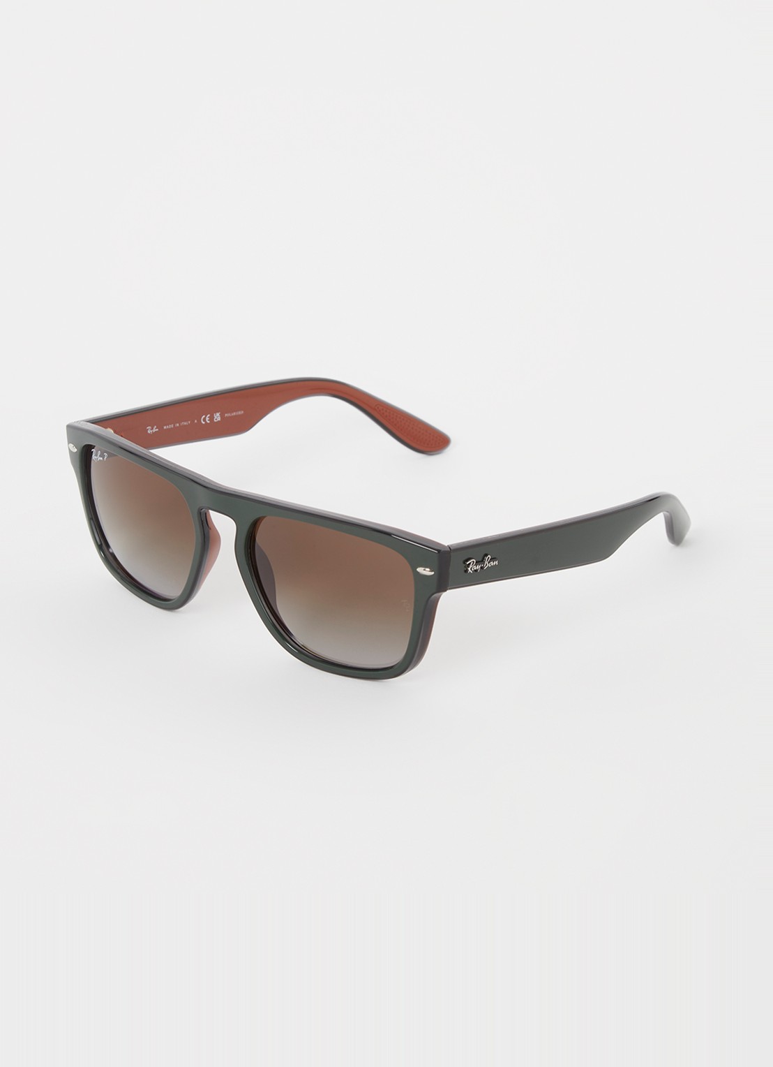 Ray-Ban Wayfarer zonnebril RB4407 - voorkant 4 groen