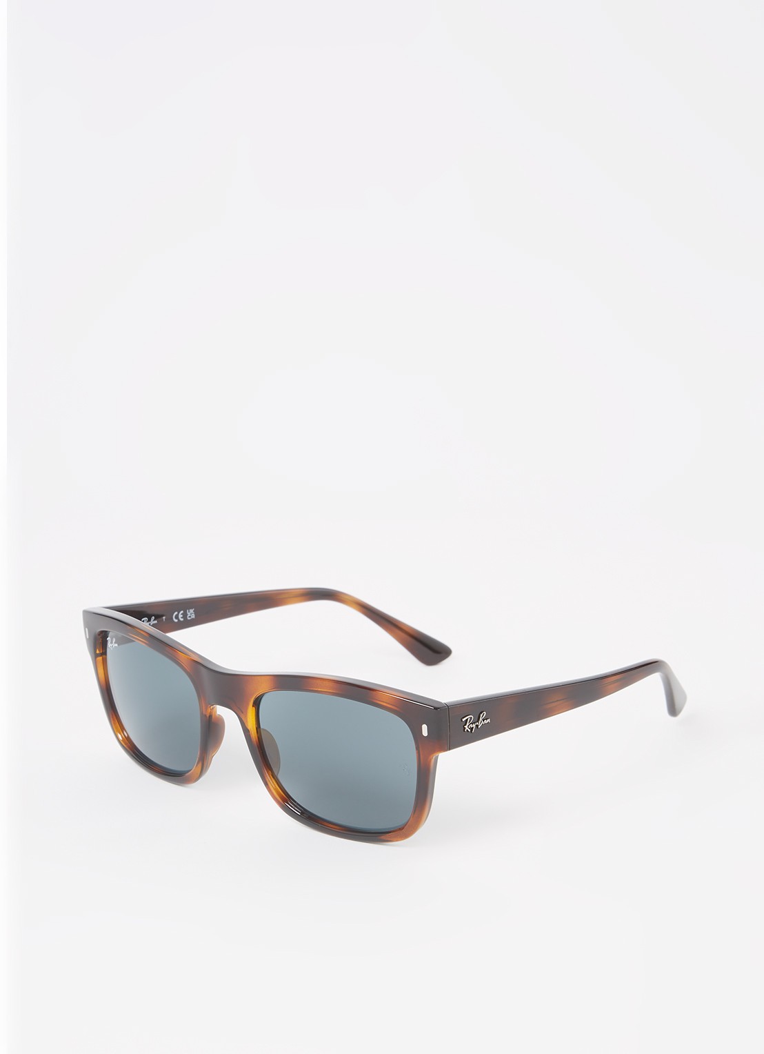 Ray-Ban Wayfarer zonnebril RB4428 - voorkant donkerbruin
