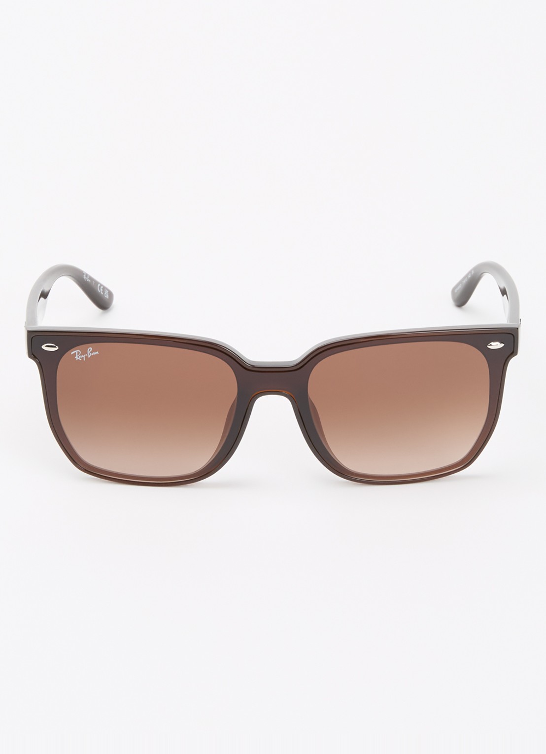Ray-Ban Wayfarer zonnebril RB4466D - detail donkerbruin