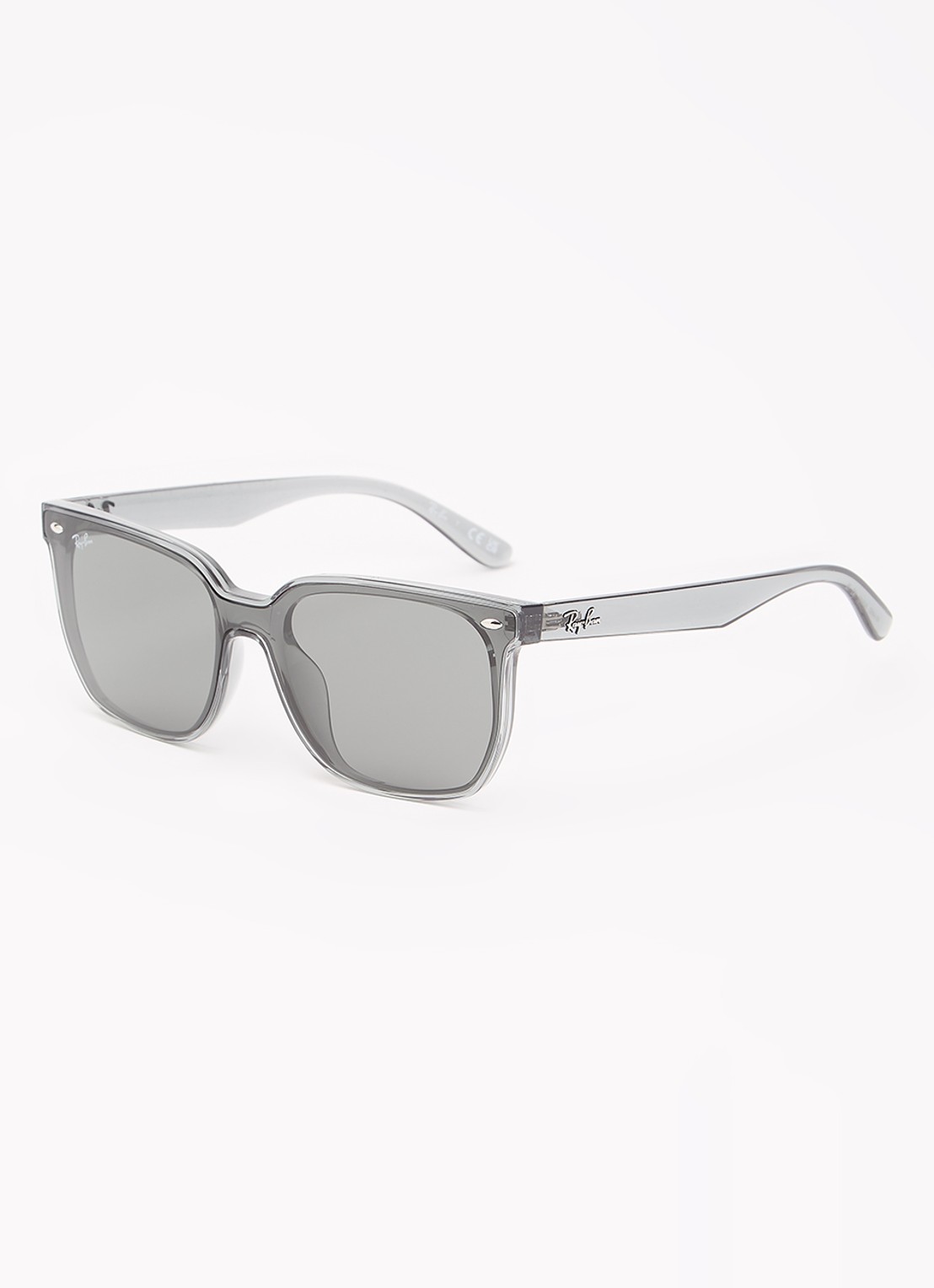 Ray-Ban Wayfarer zonnebril RB4466D - voorkant lichtgrijs