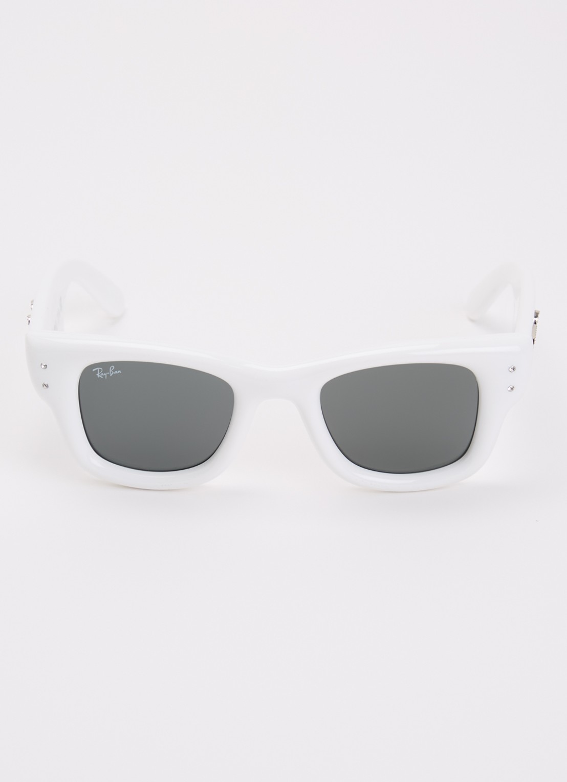 Ray-Ban Wayfarer zonnebril RB4940B - detail 2 wit