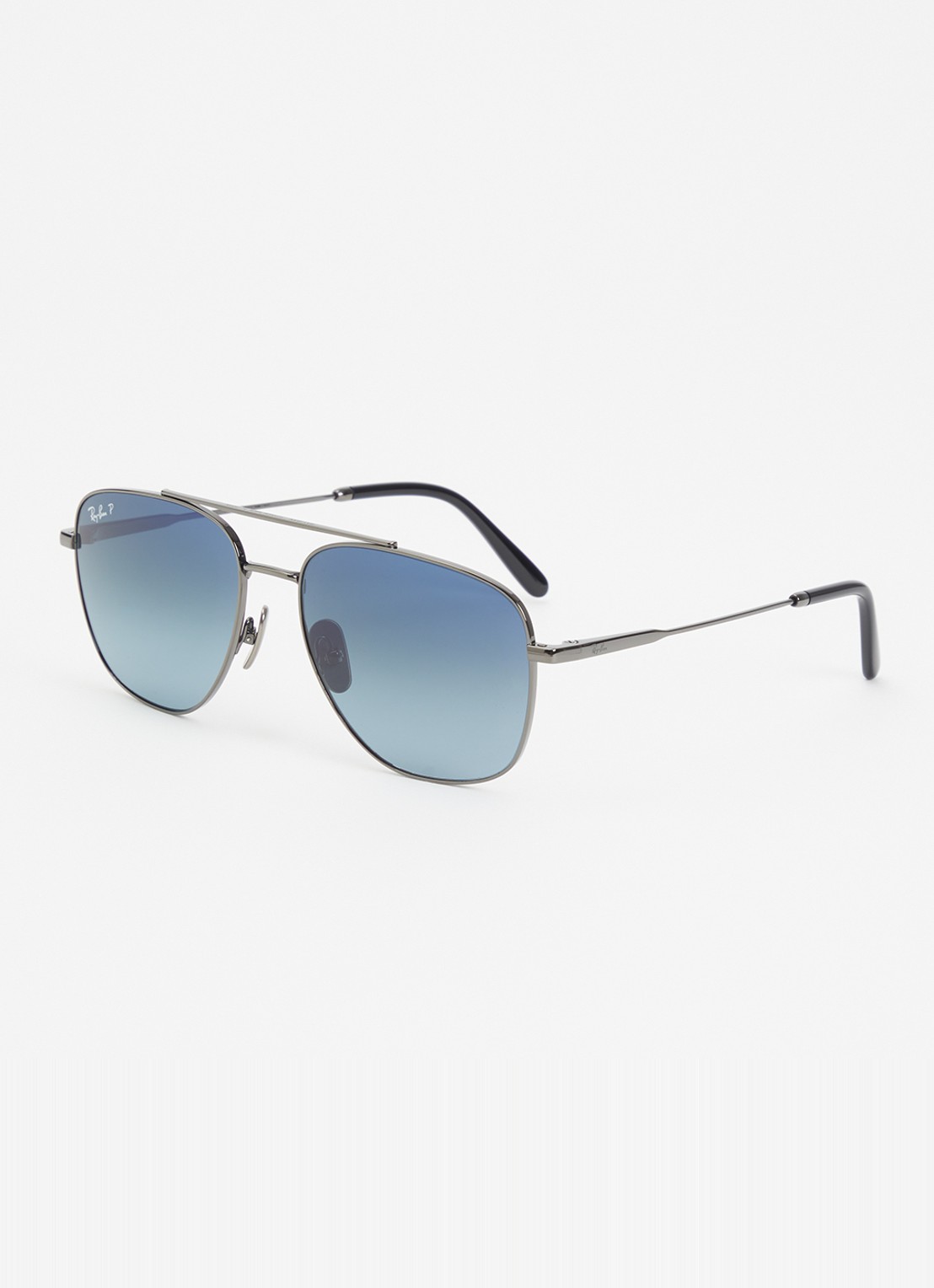 Ray-Ban William Titanium zonnebril RB8097 - voorkant antraciet