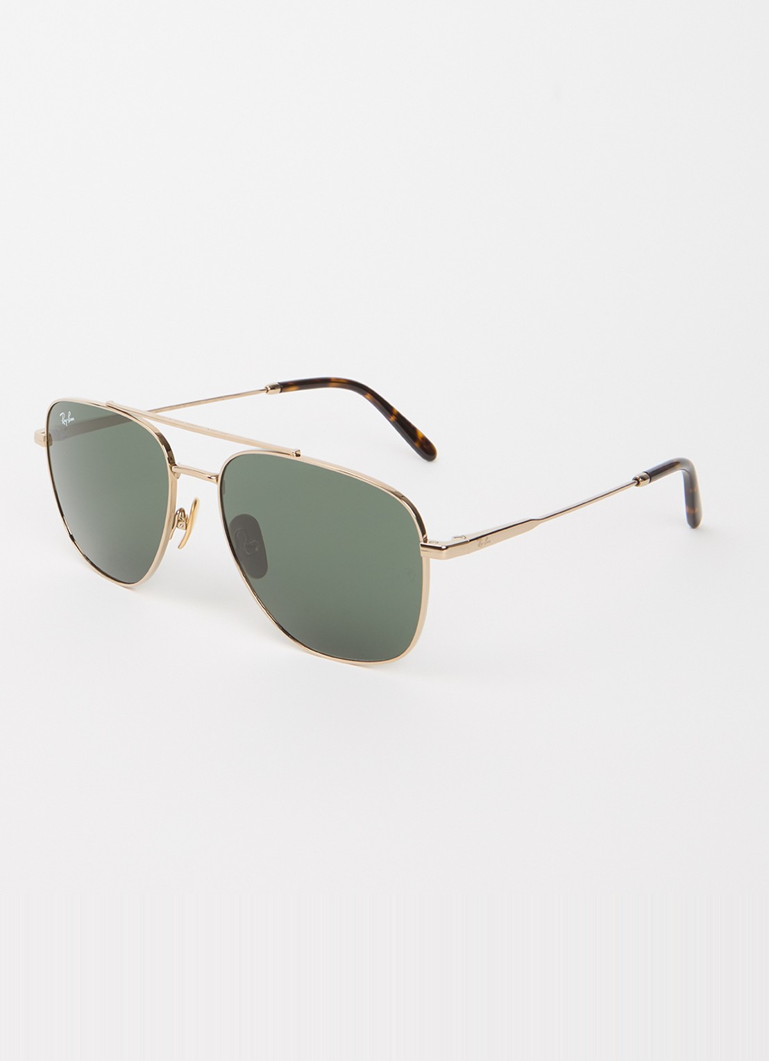 Ray-Ban William Titanium zonnebril RB8097 - voorkant goud
