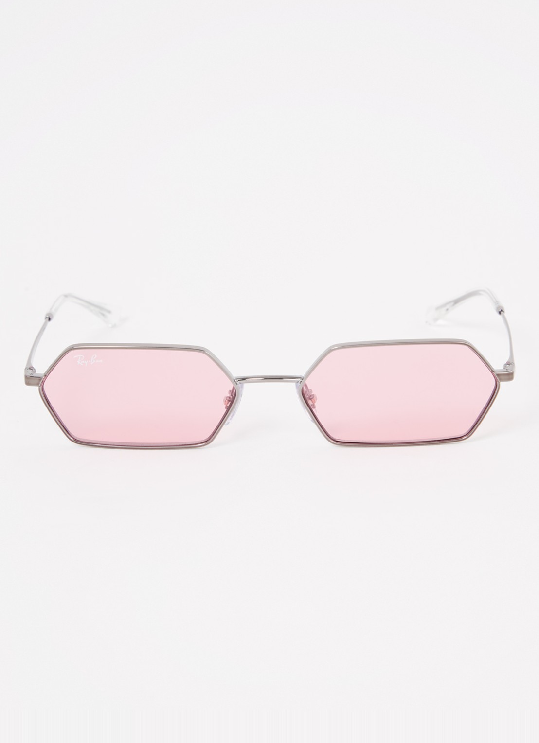 Ray-Ban Yevi zonnebril RB3728 - detail 2 zilver