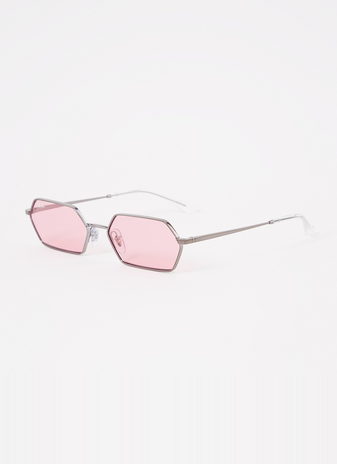 Ray-Ban Yevi zonnebril RB3728 - voorkant zilver