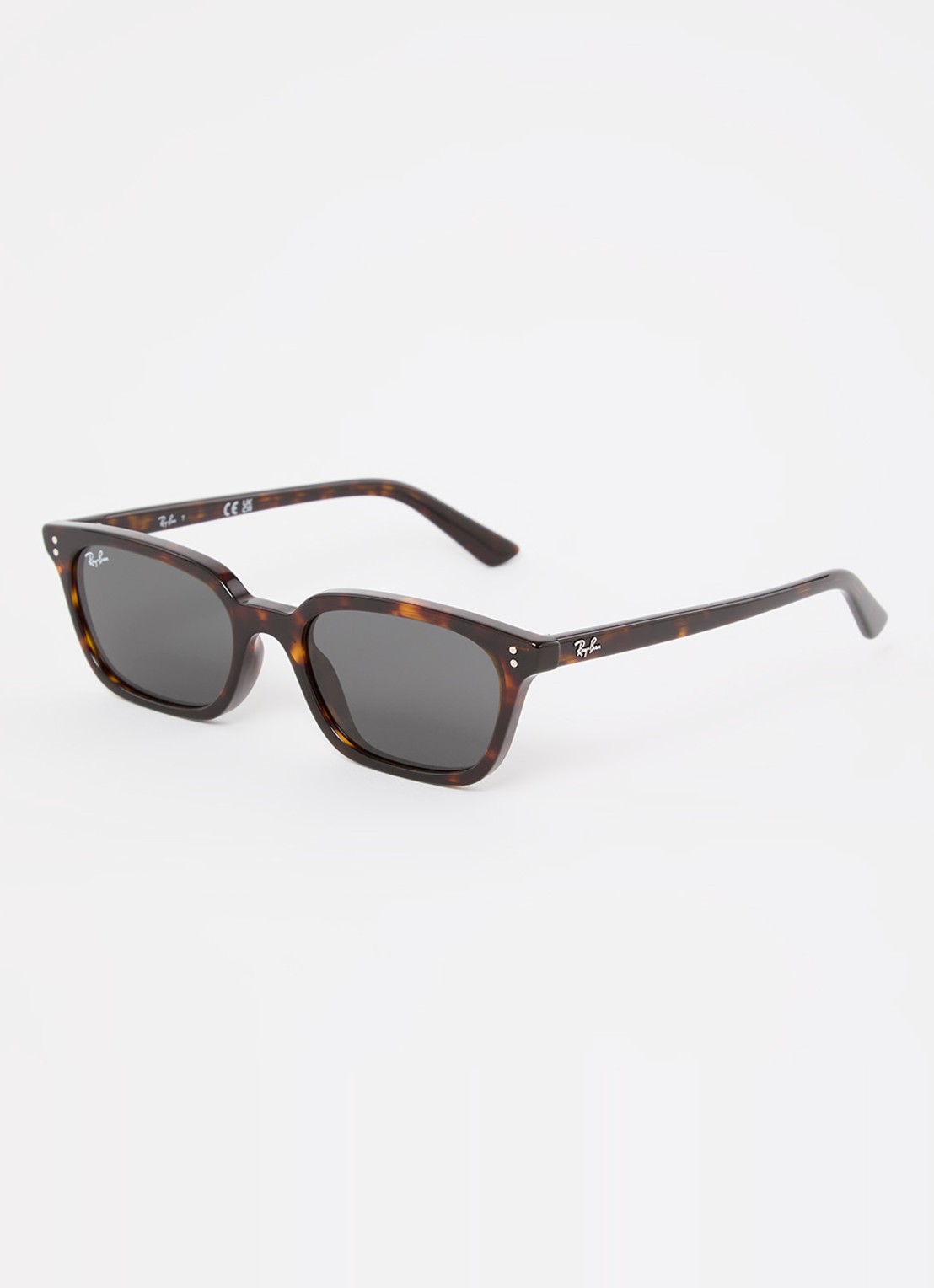 Ray-Ban Zaya zonnebril RB4456 - voorkant 4 donkerbruin