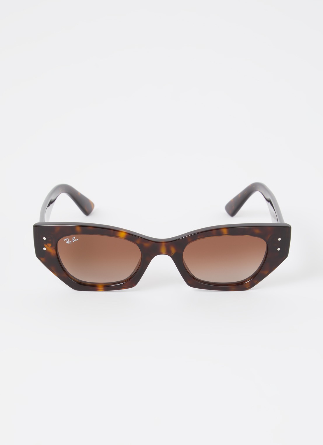 Ray-Ban Zena zonnebril RB4430 - detail donkerbruin