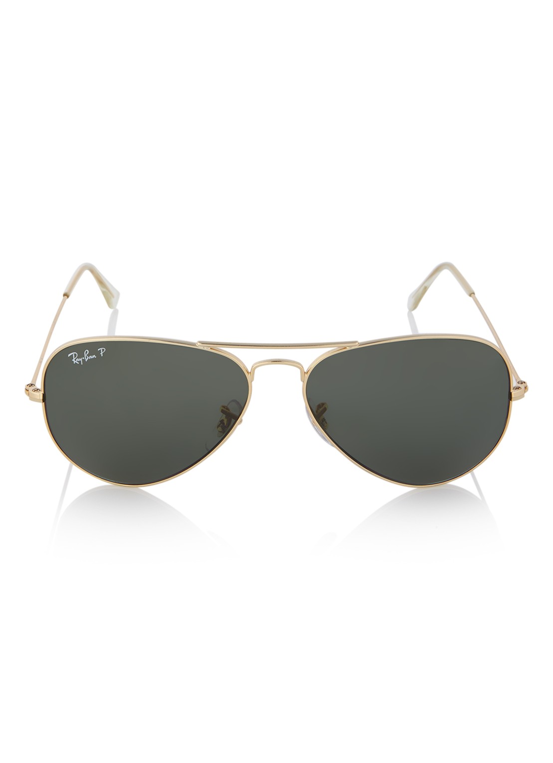 Ray-Ban Zonnebril Aviator Classic gepolariseerd RB3025 - detail goud