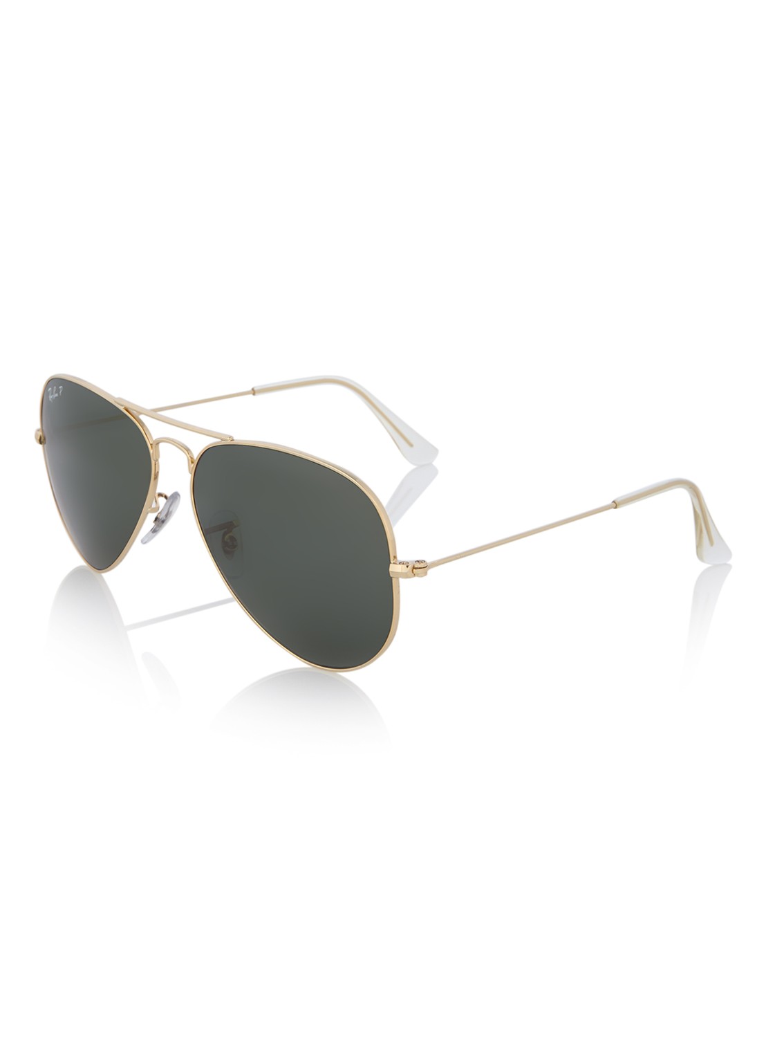 Ray-Ban Zonnebril Aviator Classic gepolariseerd RB3025 - voorkant 6 goud