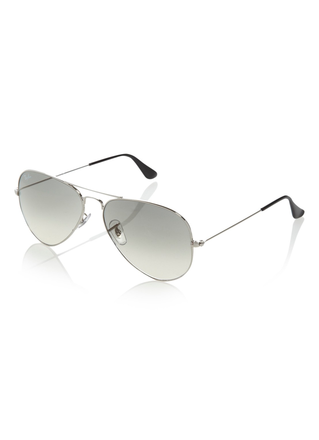 Ray-Ban Zonnebril Aviator Classic RB3025 - voorkant zilver
