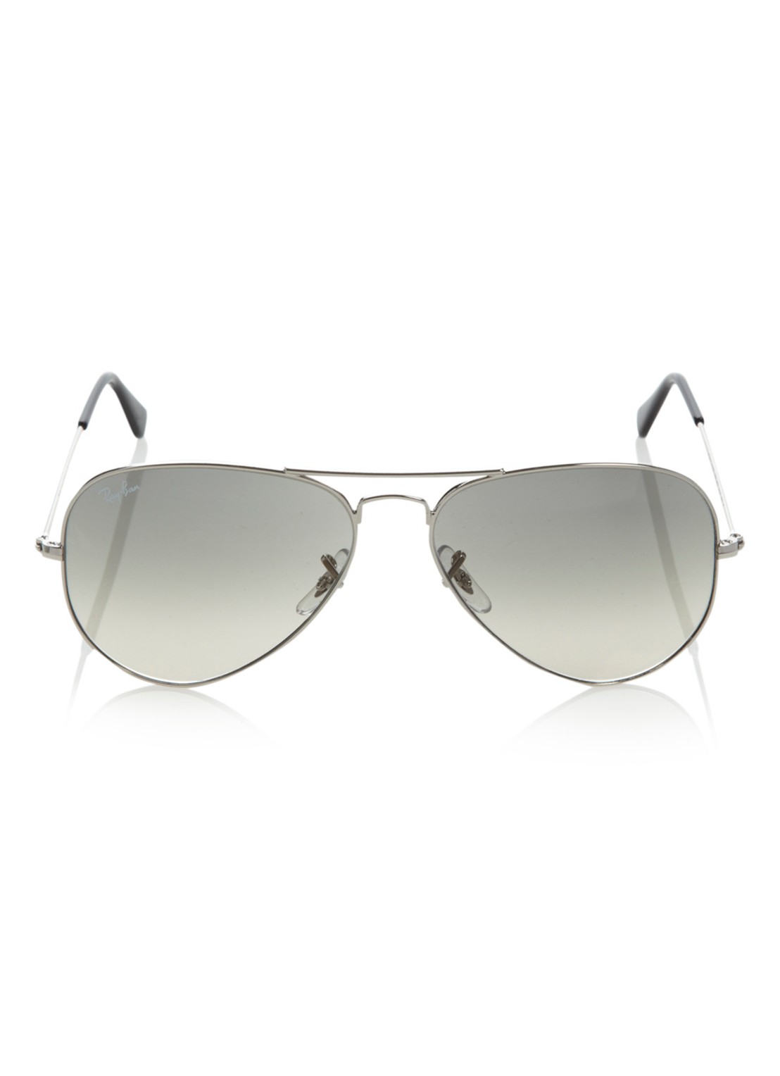 Ray-Ban Zonnebril Aviator Classic RB3025 - voorkant 2 zilver