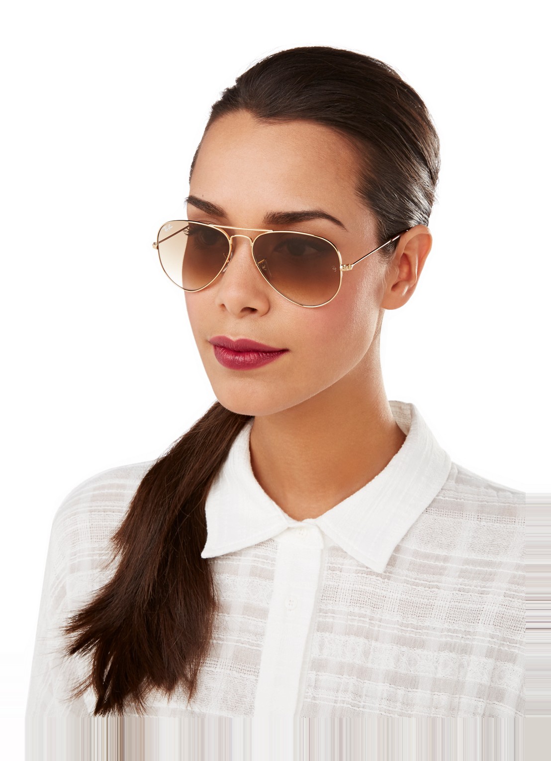 Ray-Ban Zonnebril Aviator Classic RB3025 - detail 6 goud