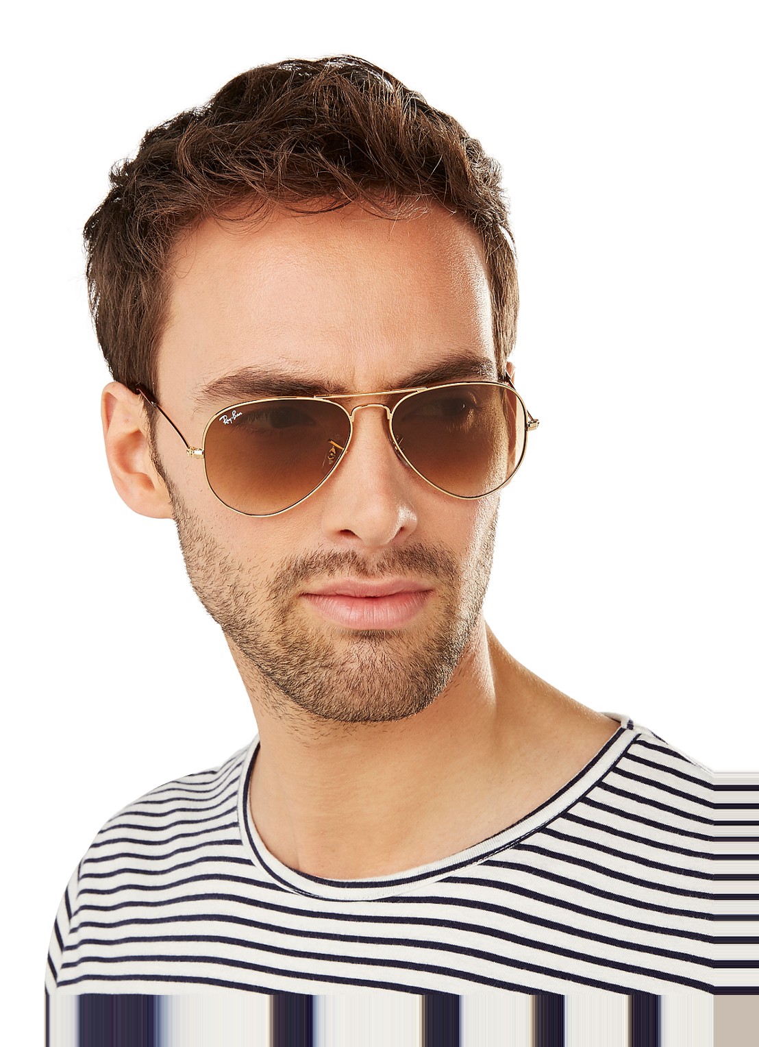Ray-Ban Zonnebril Aviator Classic RB3025 - detail 7 goud
