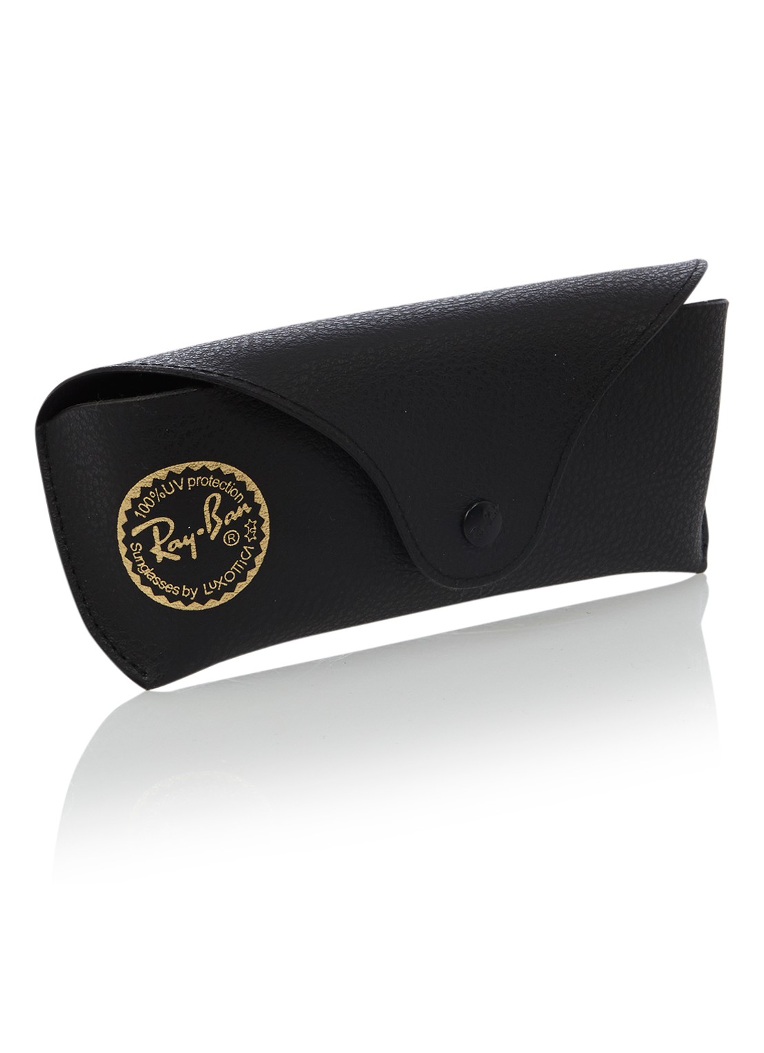 Ray-Ban Zonnebril Clubmaster RB3016 - detail 4 oranjebruin