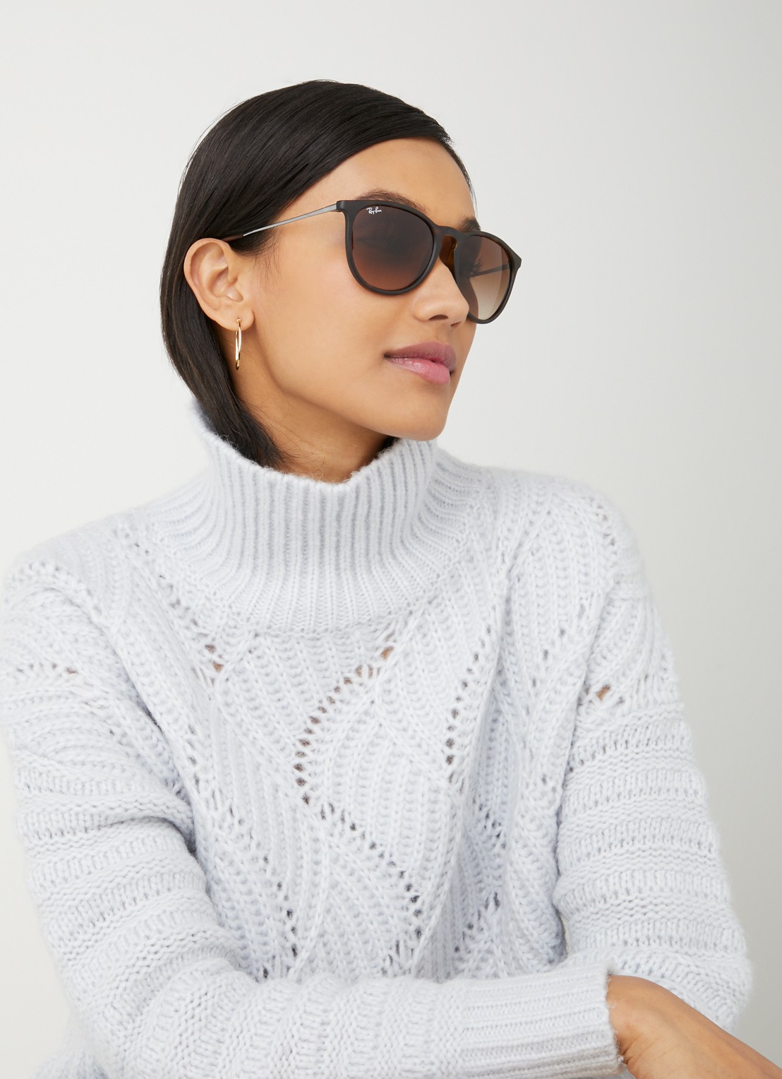 Ray-Ban Zonnebril Erika 0RB4171 865/13 54 - voorkant bruin