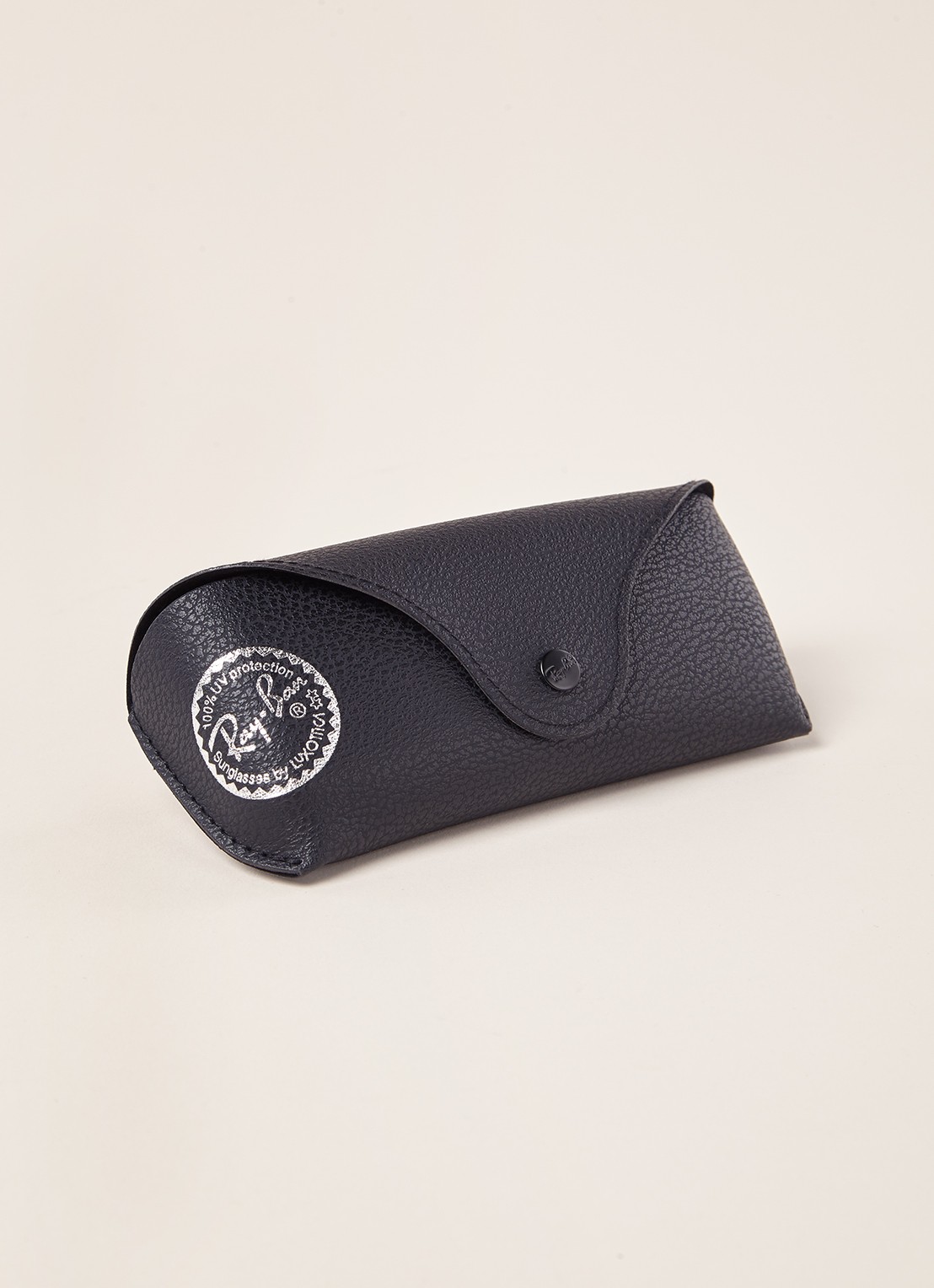 Ray-Ban Zonnebril gepolariseerd Clubmaster RB3716 - detail zwart