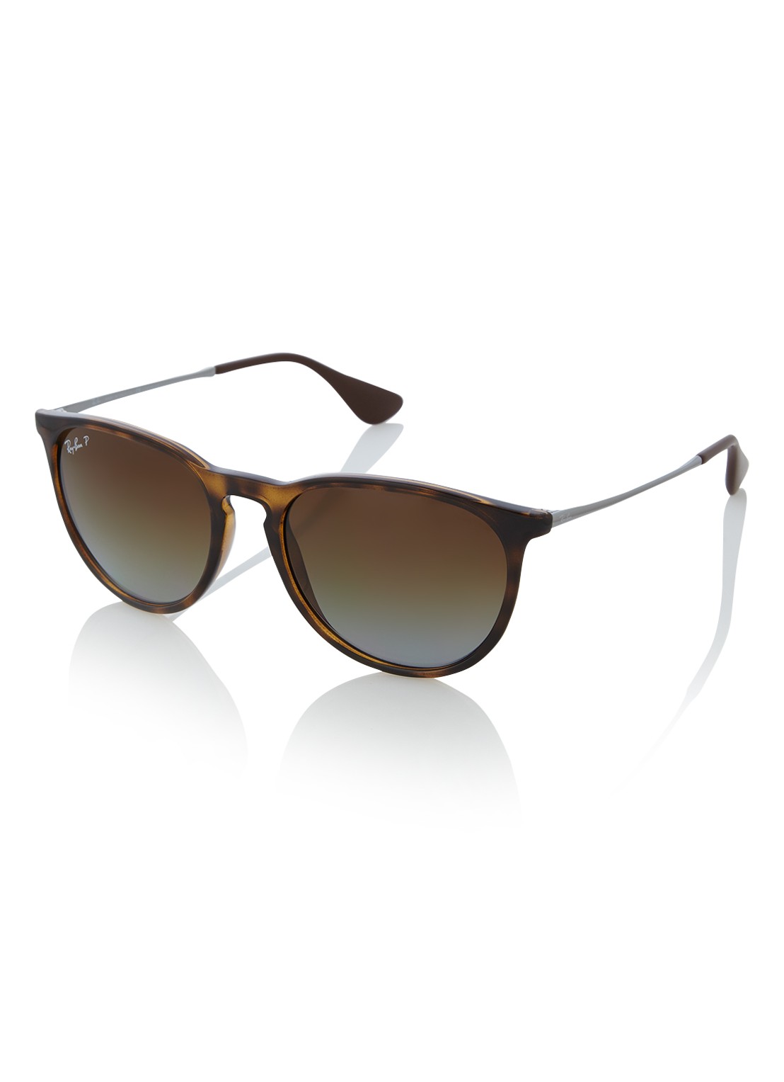 Ray-Ban Zonnebril gepolariseerd Erika RB4171 - voorkant bruin