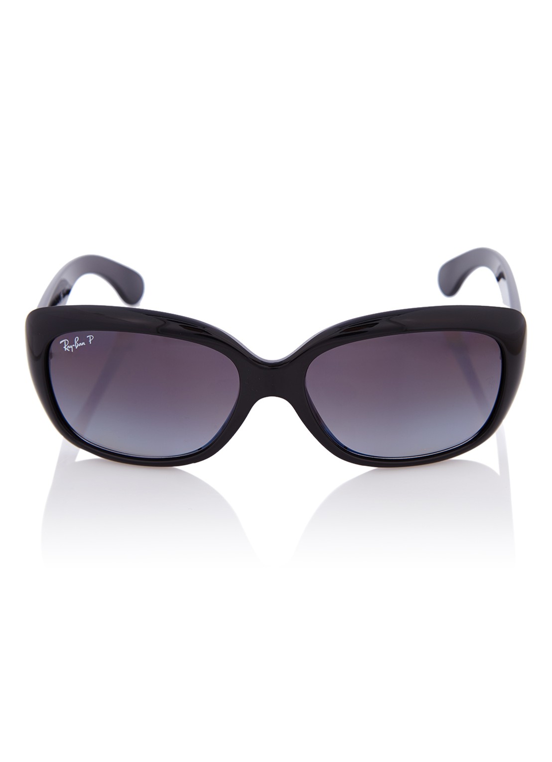 Ray-Ban Zonnebril gepolariseerd Jackie Ohh RB4101  - voorkant 4 zwart