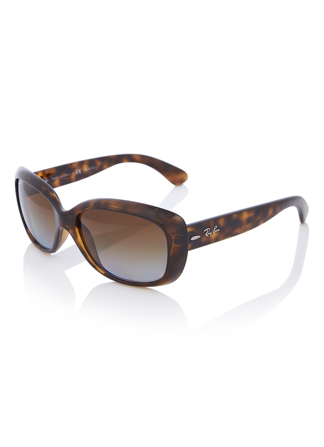 Ray-Ban Zonnebril gepolariseerd Jackie Ohh RB4101  - voorkant bruin