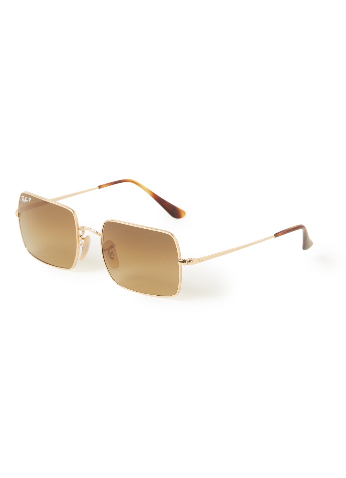 Ray-Ban Zonnebril gepolariseerd RB1969 - voorkant goud