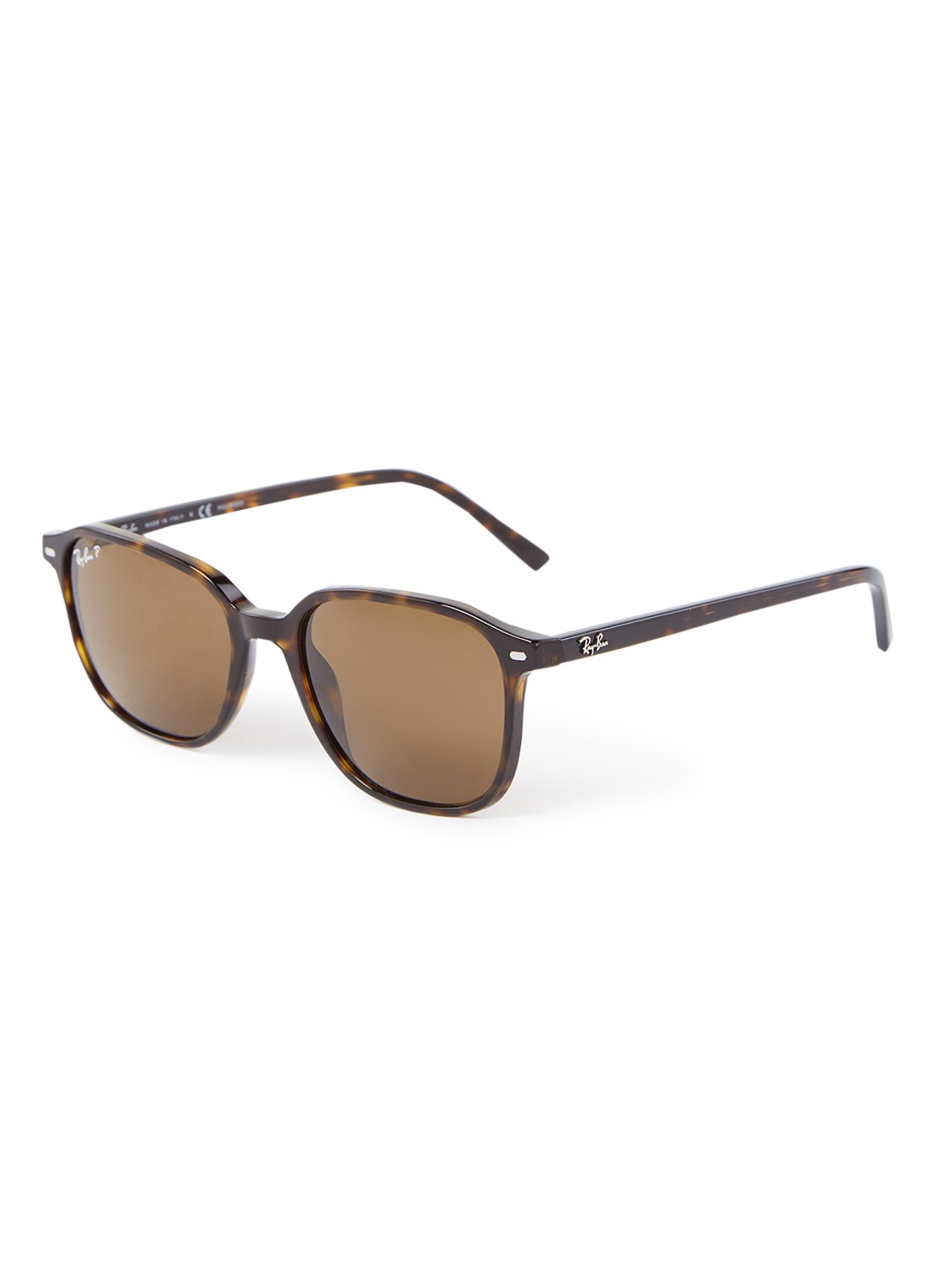 Ray-Ban Zonnebril gepolariseerd RB2193 - voorkant donkerbruin