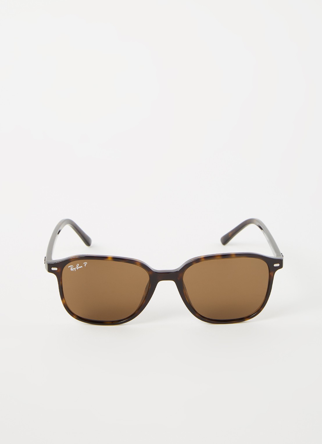Ray-Ban Zonnebril gepolariseerd RB2193 - voorkant 2 donkerbruin