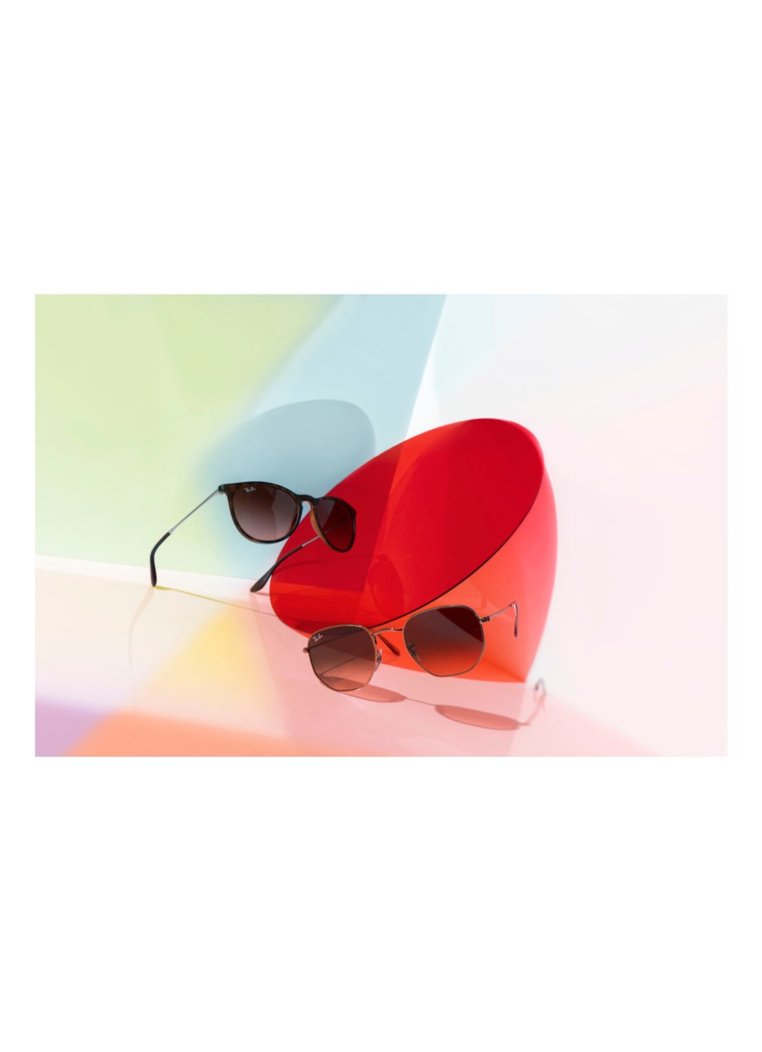 Ray-Ban Zonnebril gepolariseerd RB3548N - detail 2 goud