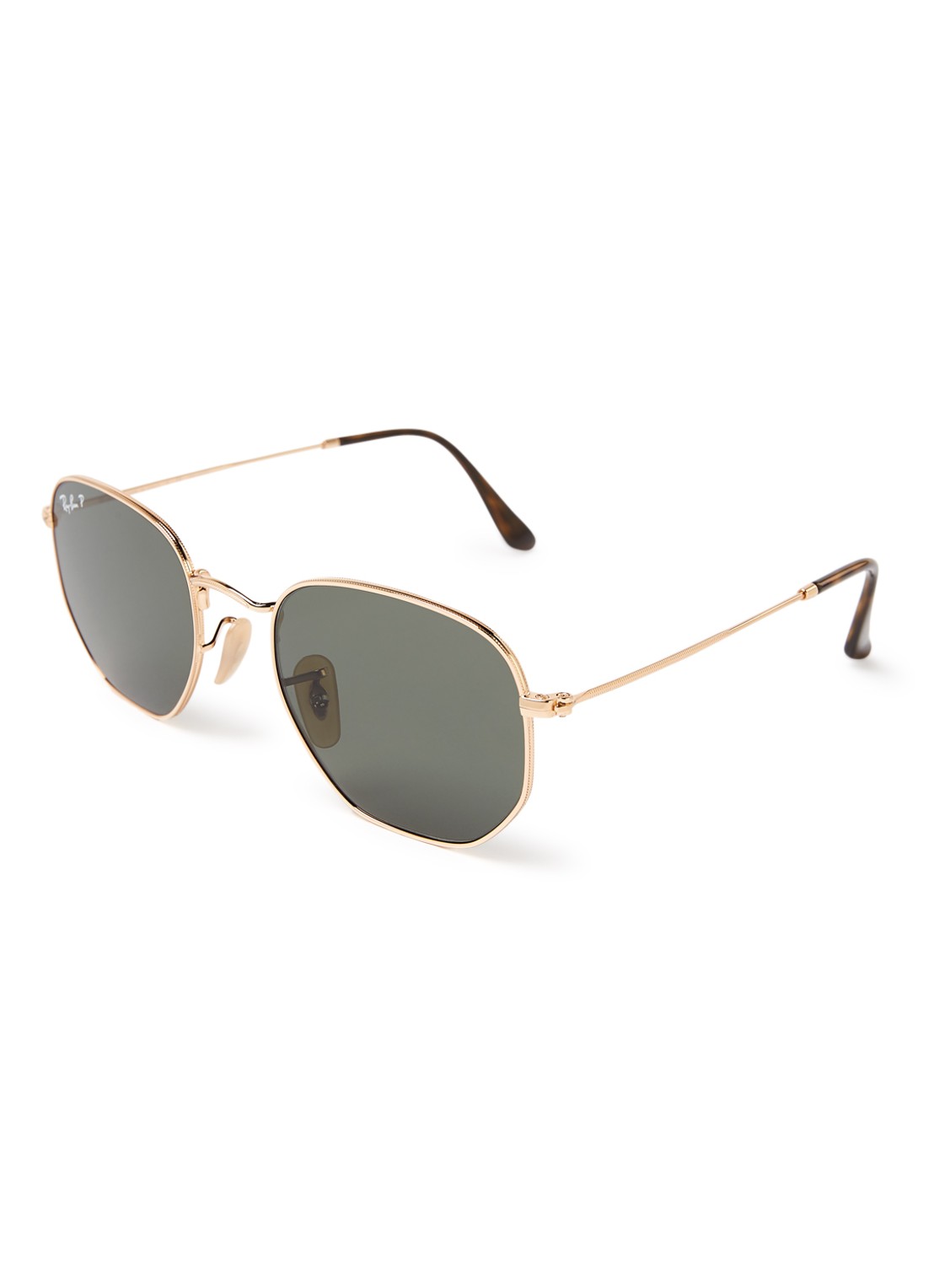 Ray-Ban Zonnebril gepolariseerd RB3548N - voorkant 4 goud