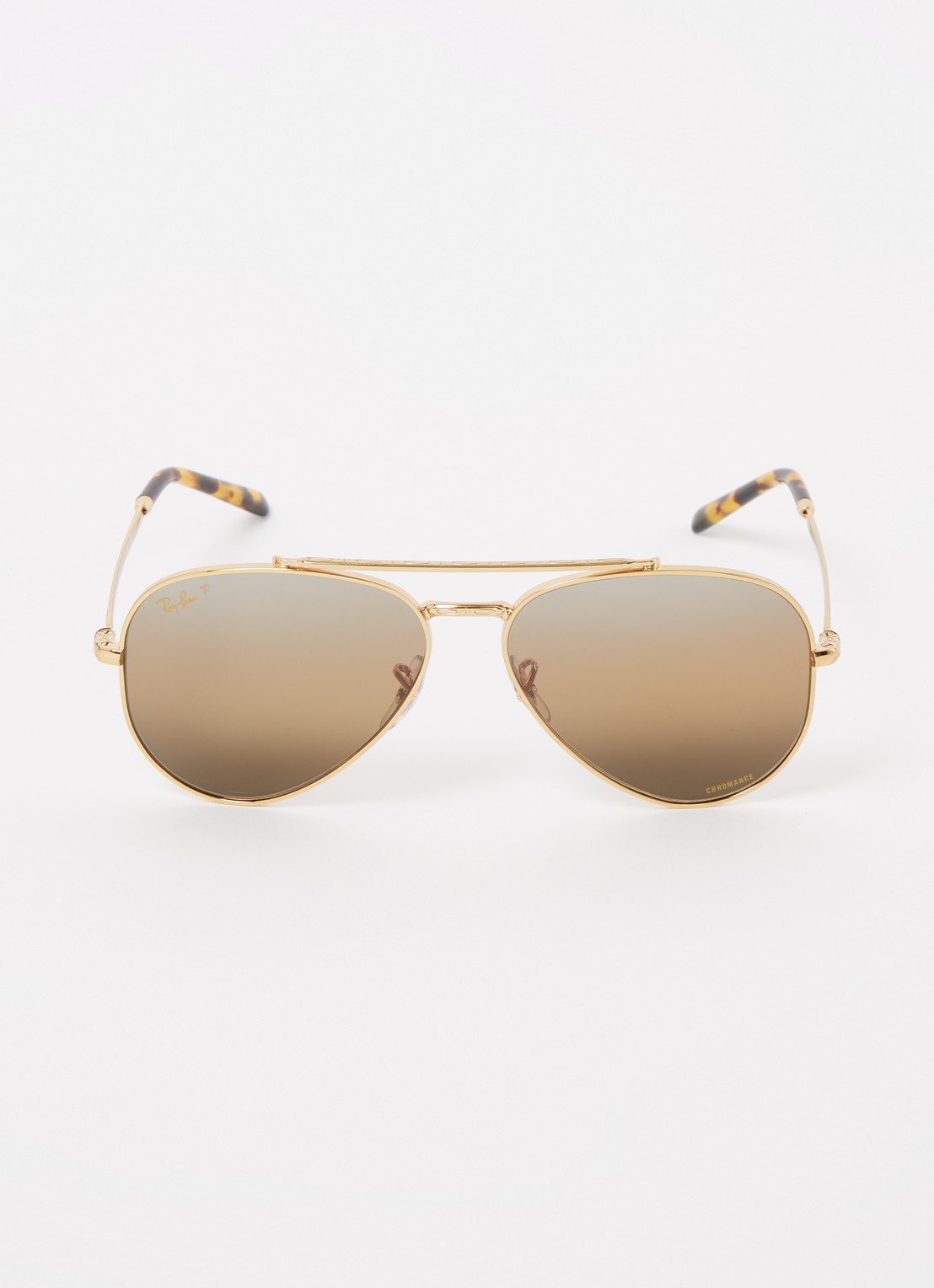 Ray-Ban Zonnebril gepolariseerd RB3625 - voorkant 4 goud