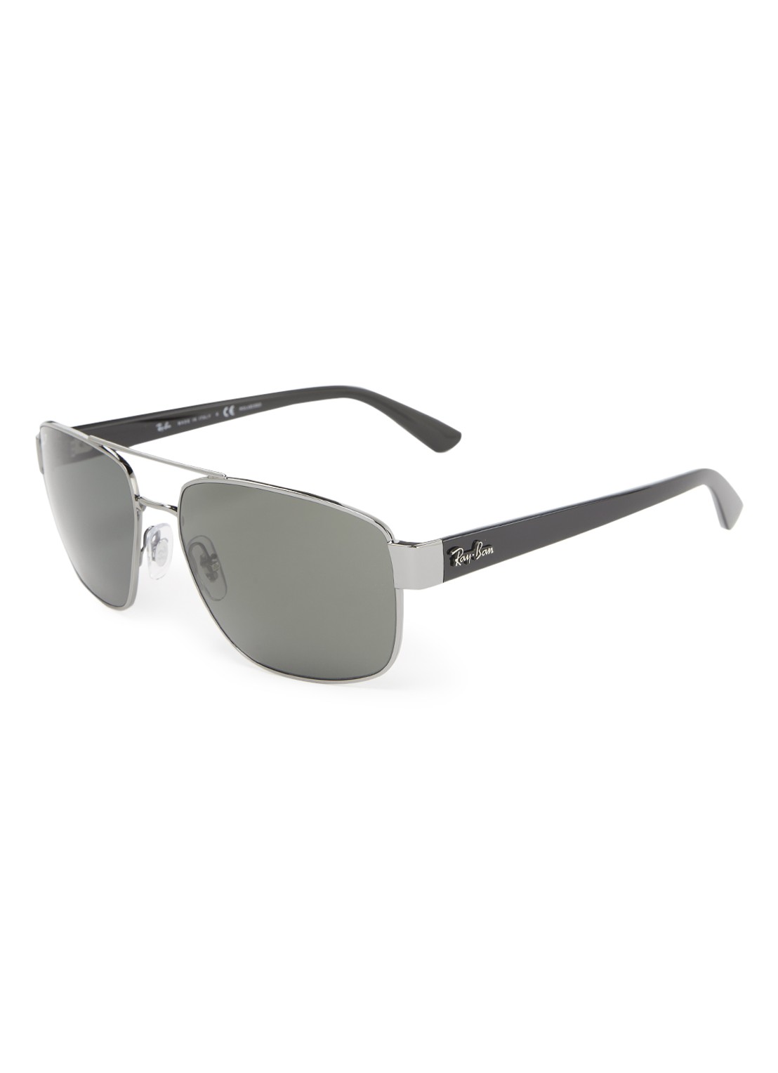 Ray-Ban Zonnebril gepolariseerd RB3663 - voorkant 3 donkergrijs