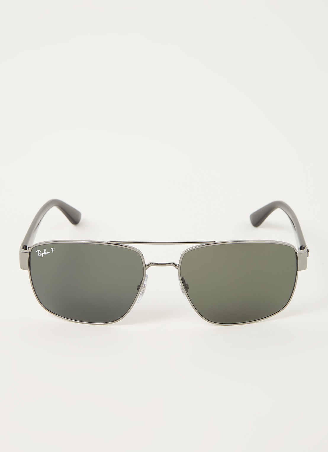 Ray-Ban Zonnebril gepolariseerd RB3663 - voorkant 4 donkergrijs