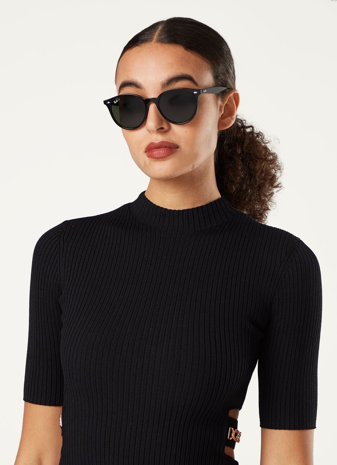 Ray-Ban Zonnebril gepolariseerd RB4305 - voorkant 5 zwart