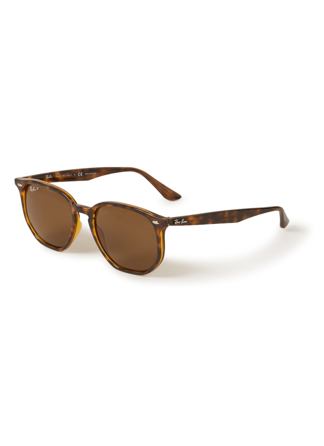 Ray-Ban Zonnebril gepolariseerd RB4306 - voorkant bruin