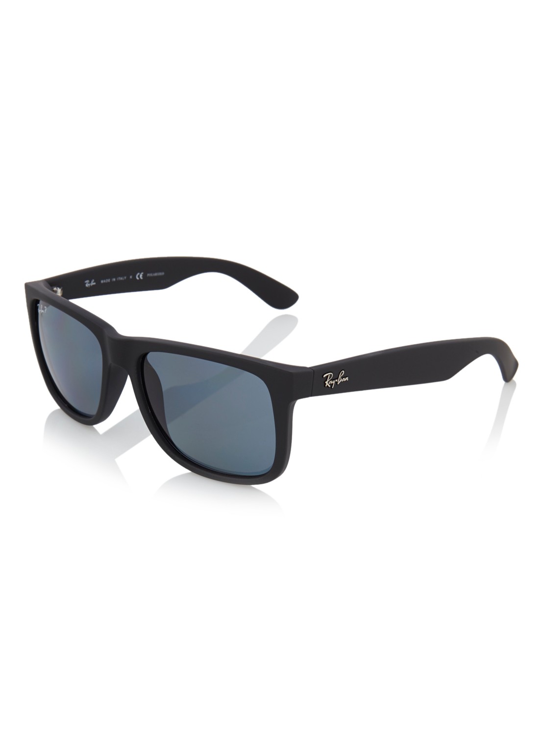 Ray-Ban Zonnebril Justin gepolariseerd RB4165 - voorkant zwart