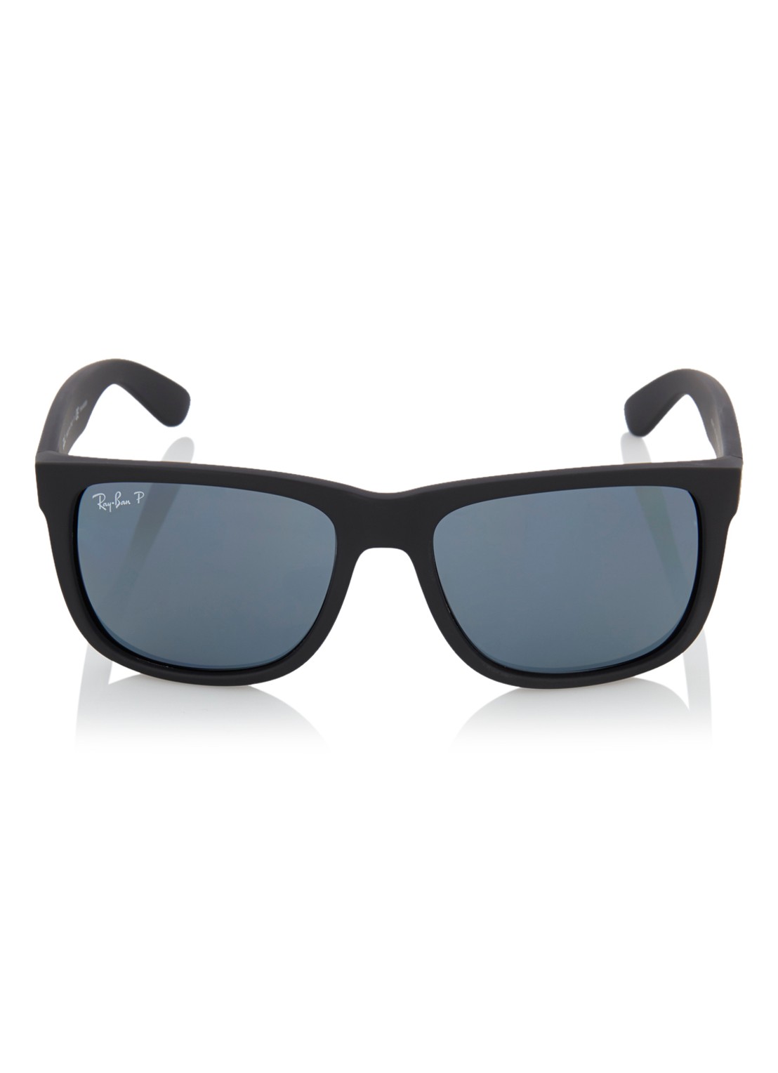 Ray-Ban Zonnebril Justin gepolariseerd RB4165 - voorkant 2 zwart