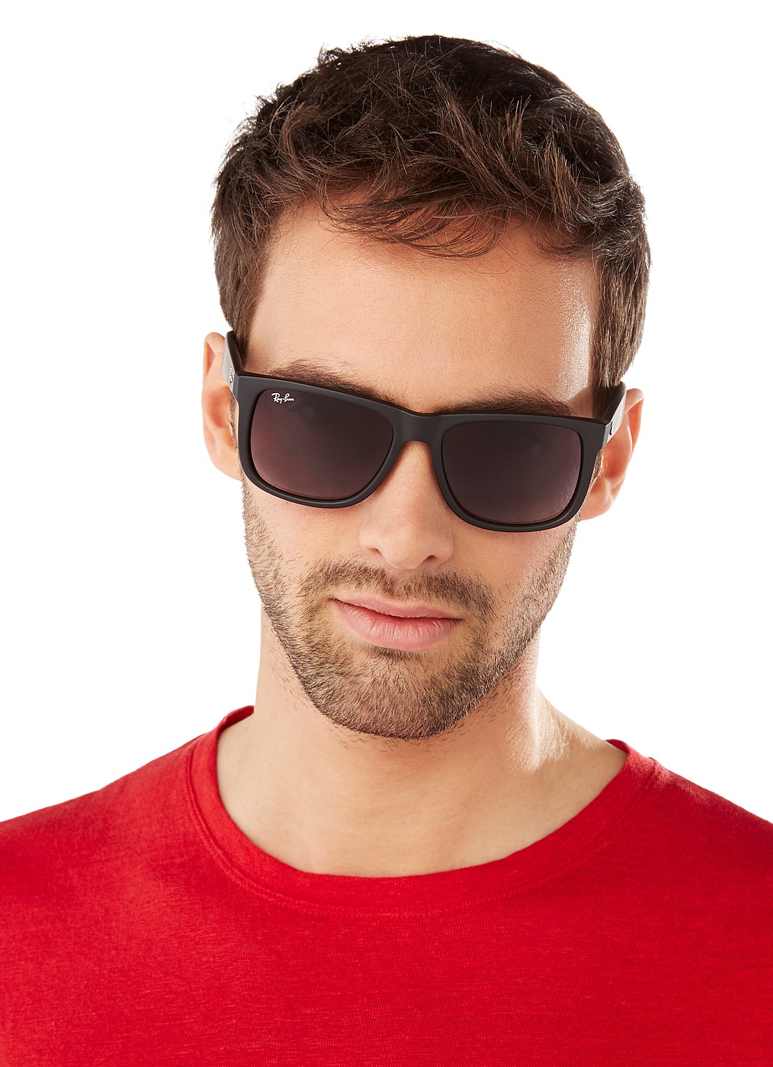 Ray-Ban Zonnebril Justin RB4165 - detail 5 zwart
