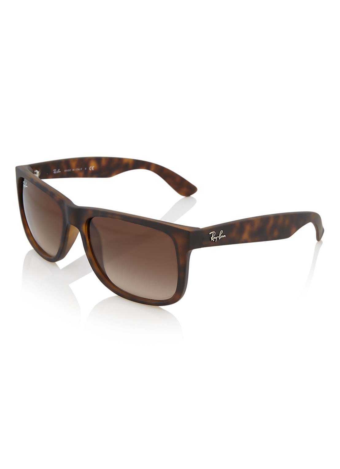 Ray-Ban Zonnebril Justin RB4165  - voorkant bruin