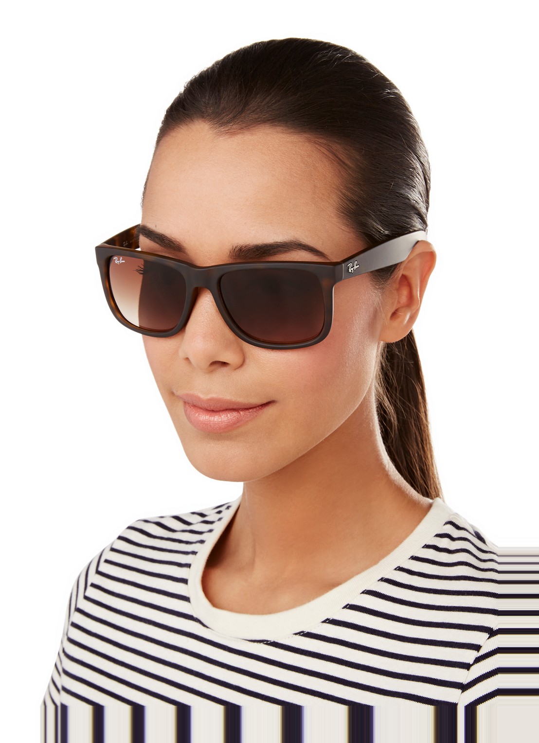 Ray-Ban Zonnebril Justin RB4165  - detail 5 bruin