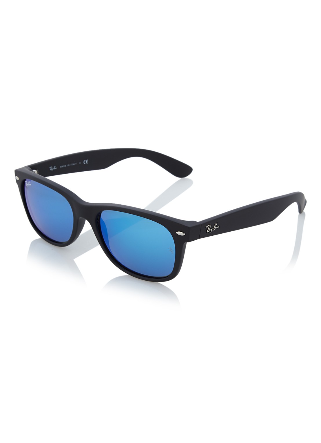 Ray-Ban Zonnebril New Wayfarer RB2132 - voorkant 3 zwart