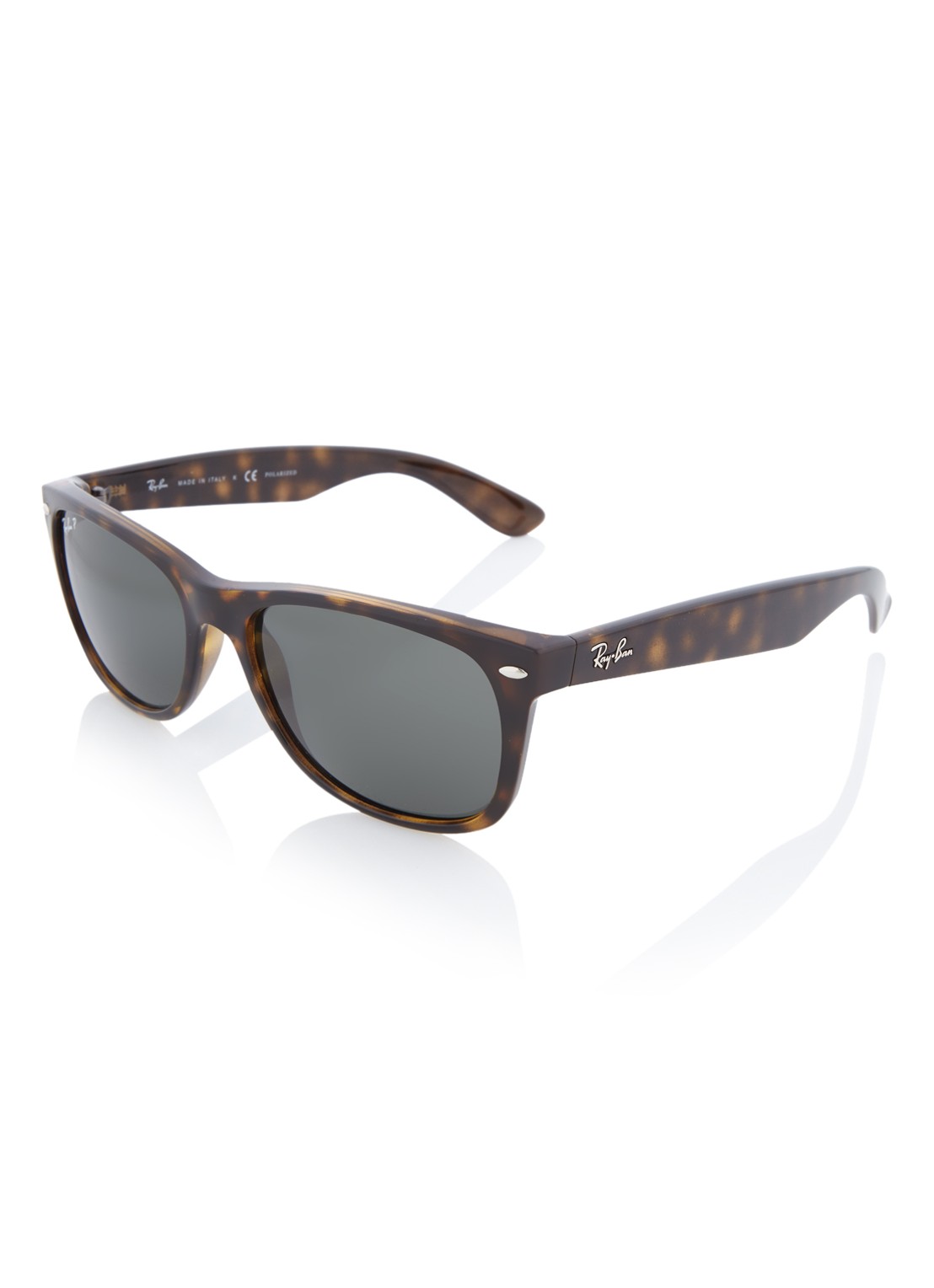 Ray-Ban Zonnebril New Wayfarer RB2132 - voorkant 3 bruin