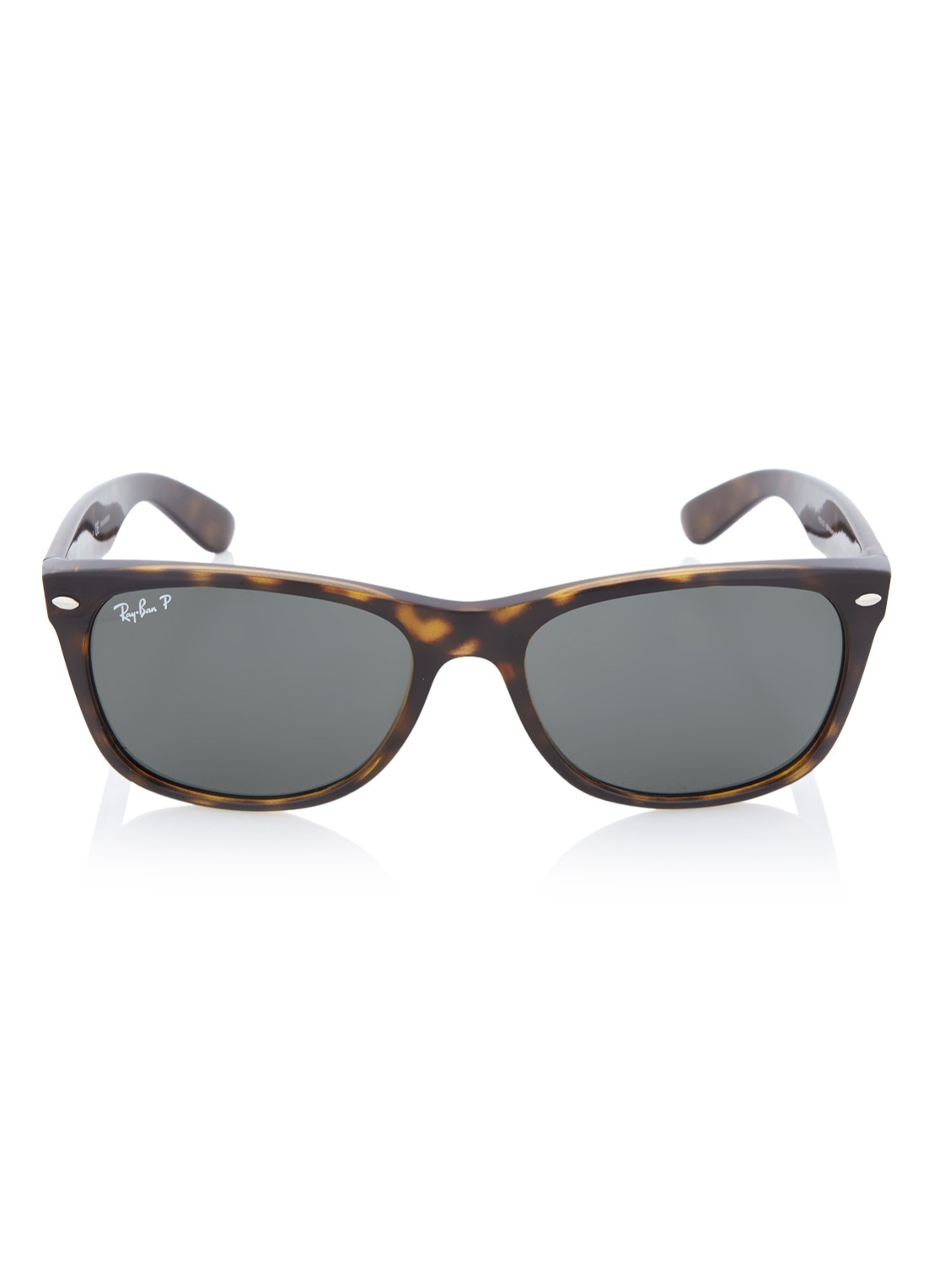 Ray-Ban Zonnebril New Wayfarer RB2132 - voorkant 4 bruin