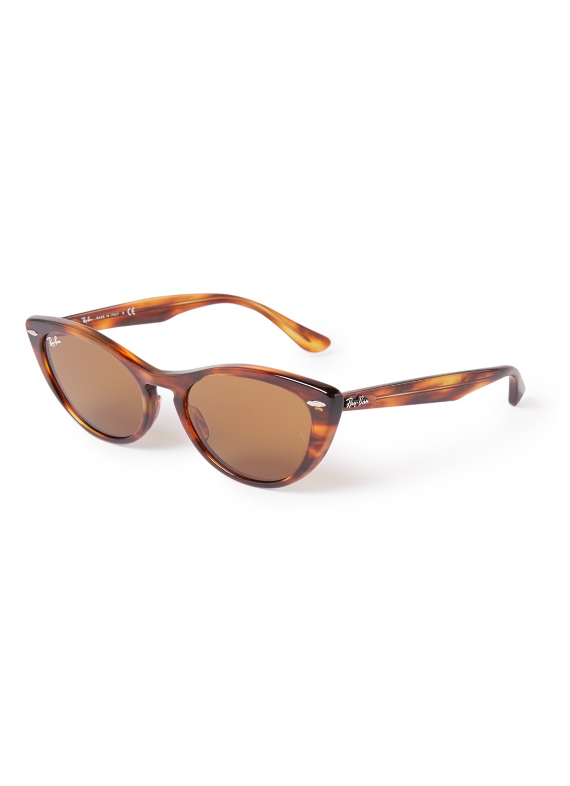Ray-Ban Zonnebril Nina RB4314N - voorkant bruin