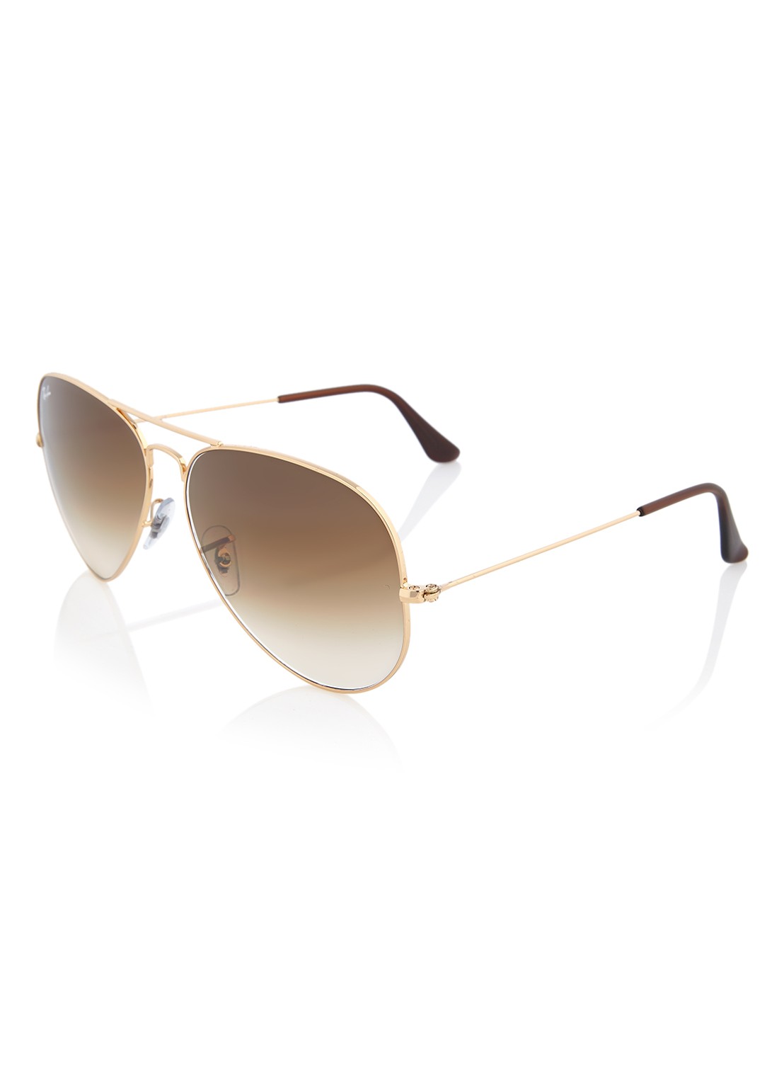 Ray-Ban Zonnebril RB3025 - voorkant lichtbruin