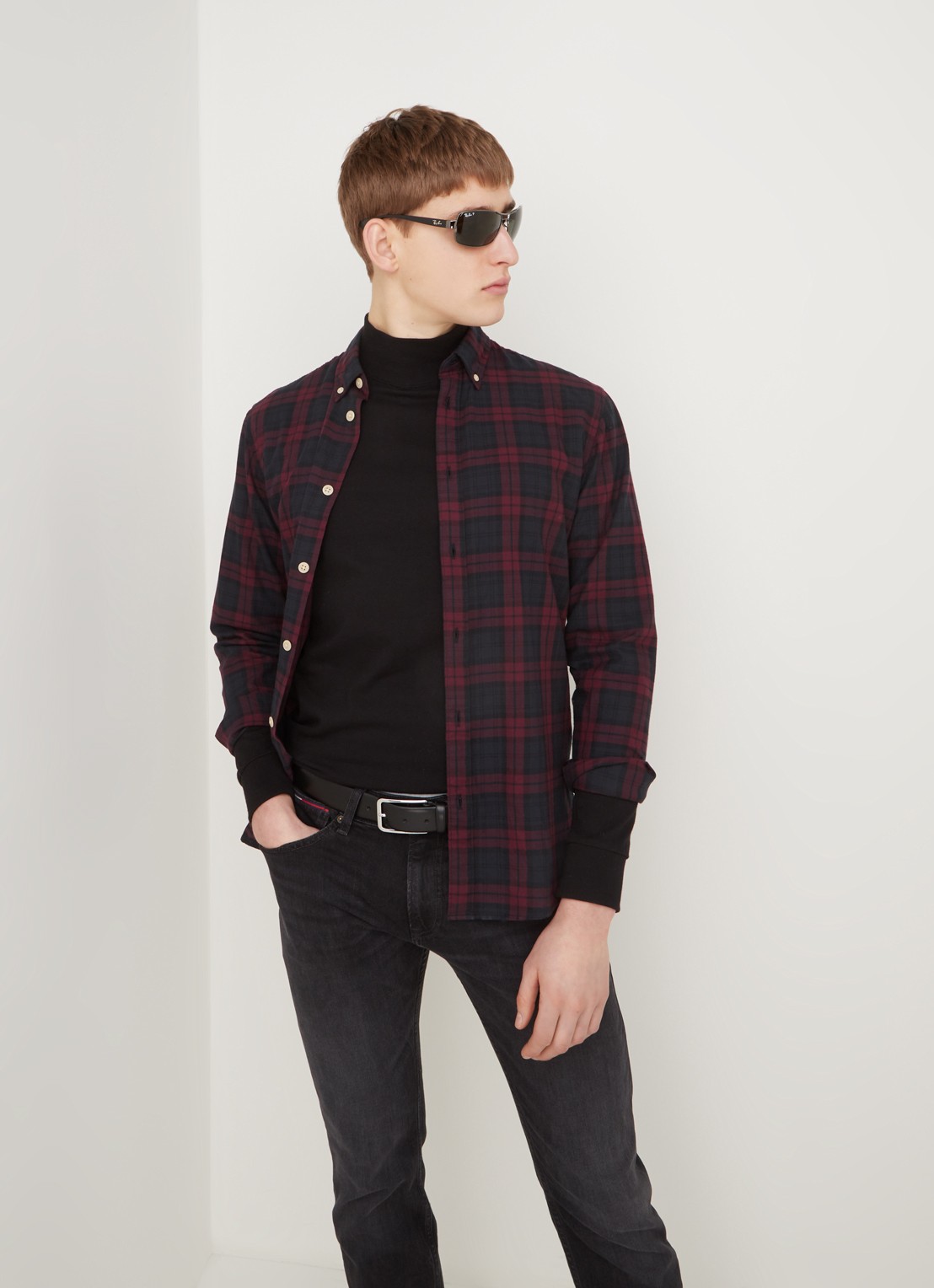 Ray-Ban Zonnebril RB3379 - voorkant 2 zwart