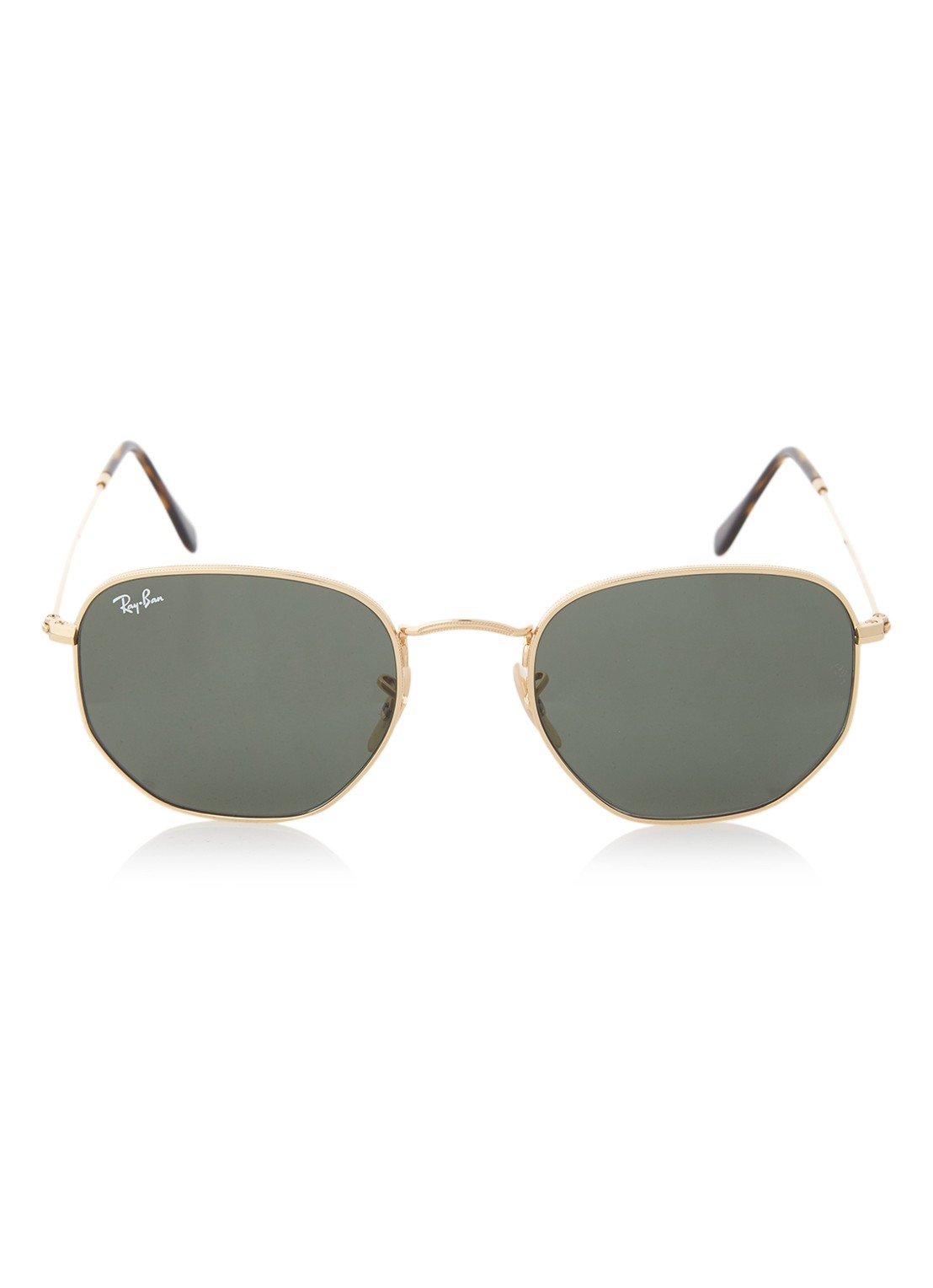 Ray-Ban Zonnebril RB3548N  - voorkant 4 goud