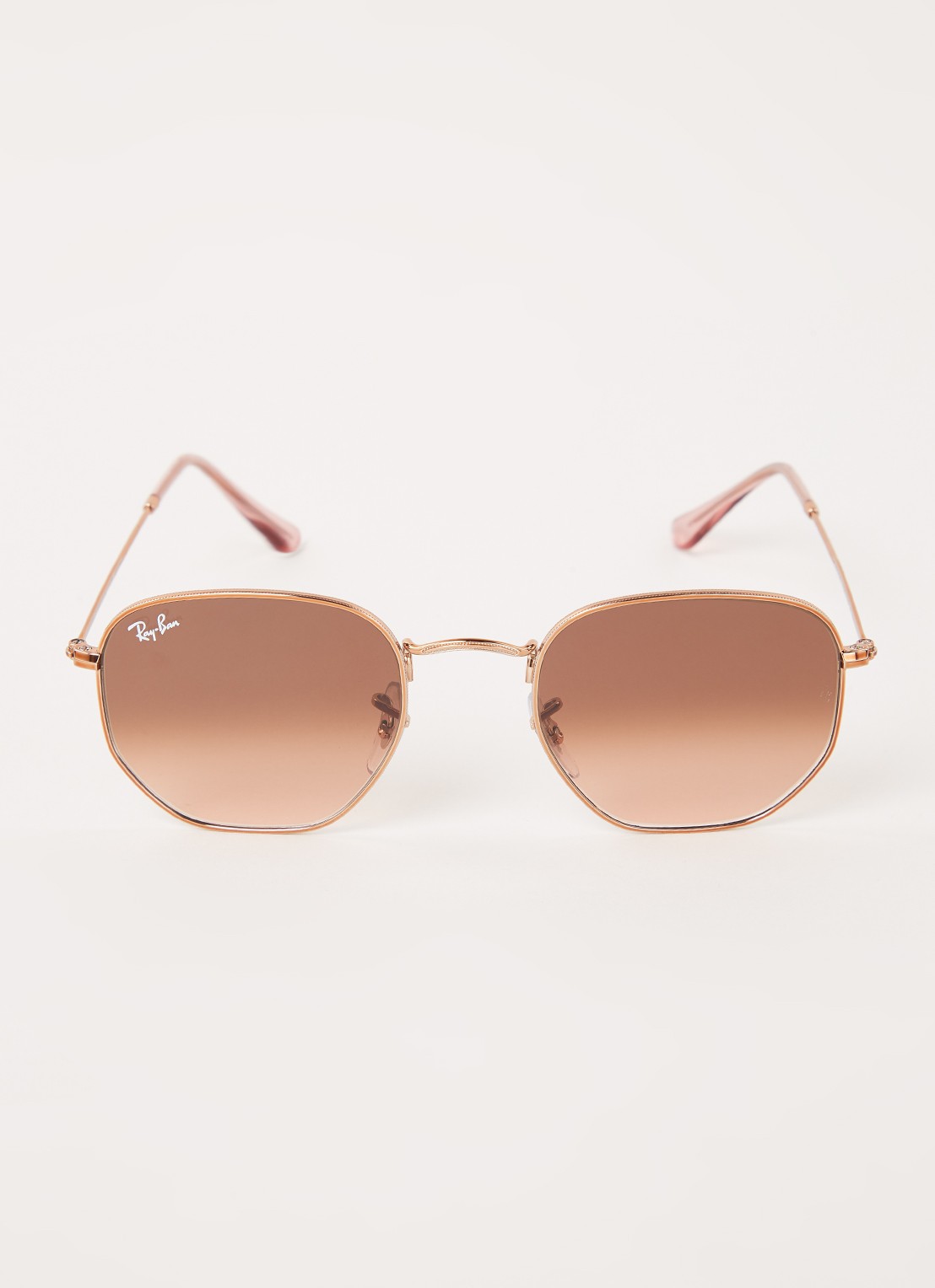 Ray-Ban Zonnebril RB3548N - voorkant 4 roségoud