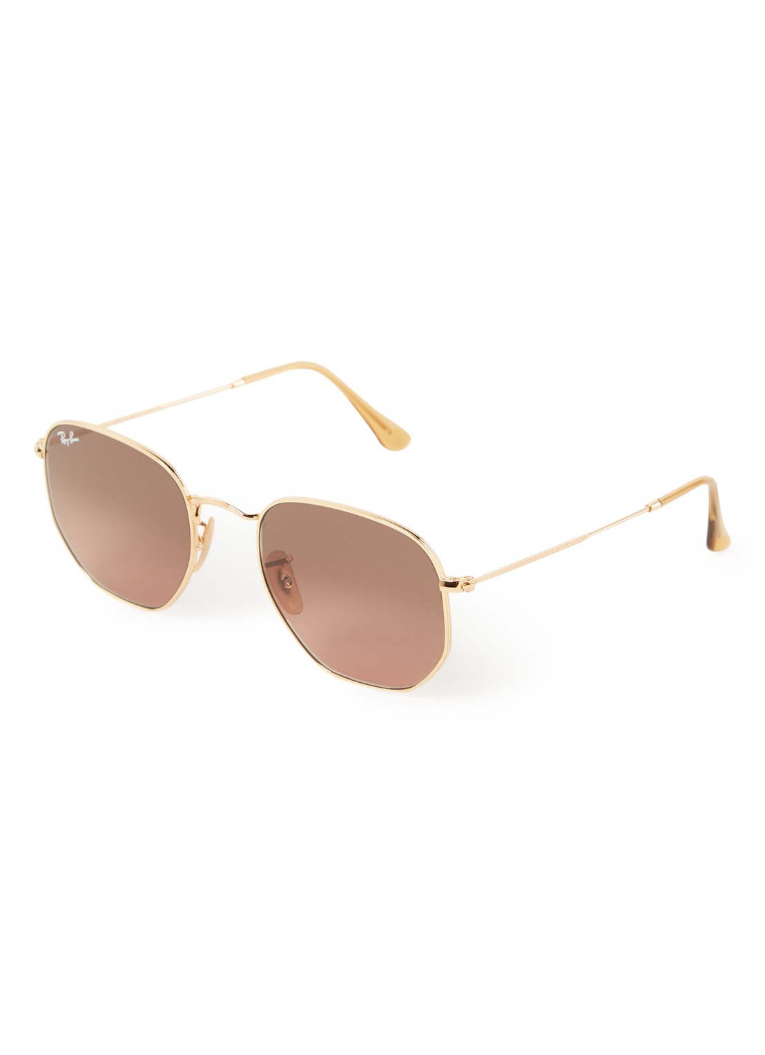 Ray-Ban Zonnebril RB3548N - voorkant goud