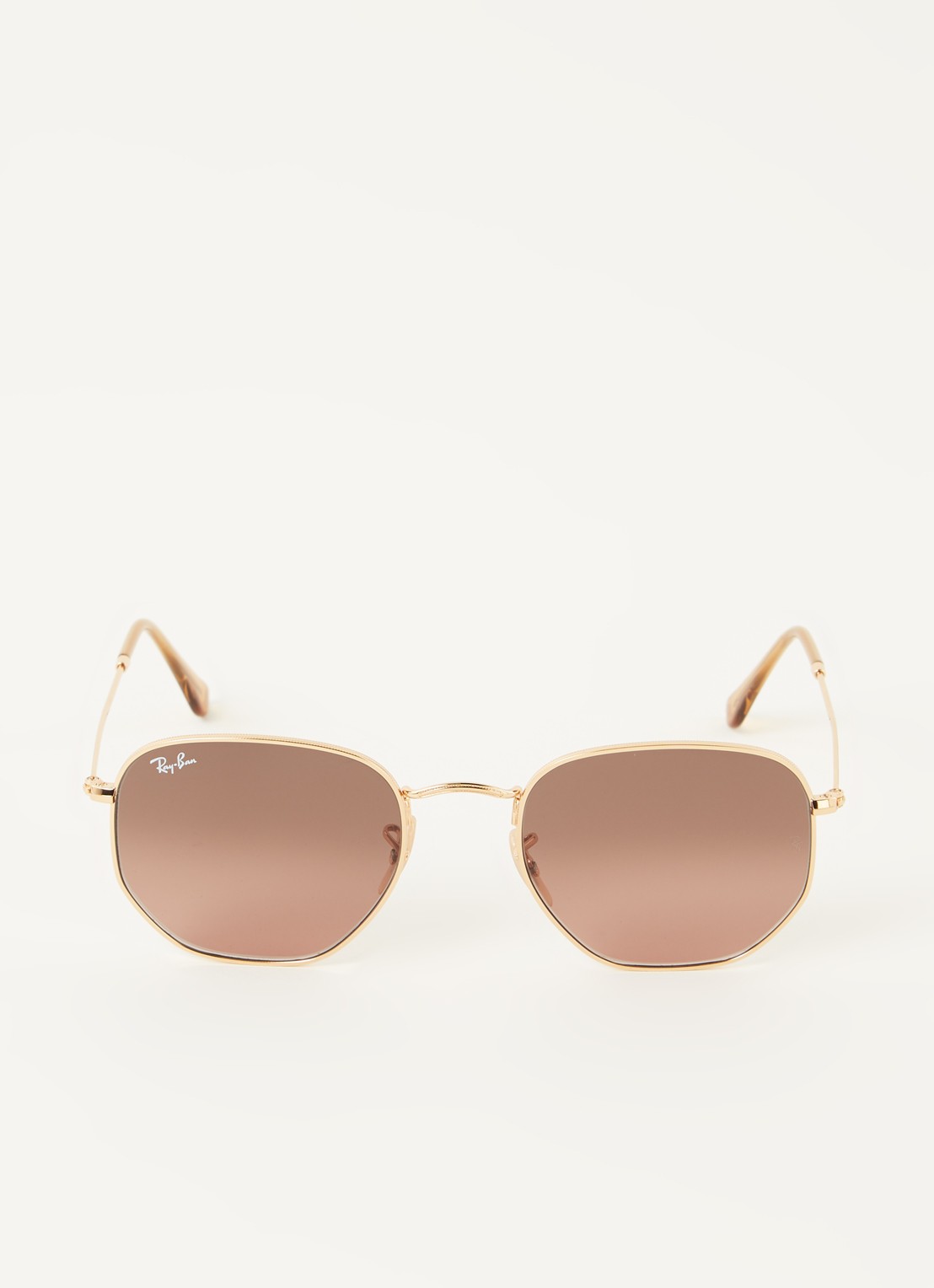 Ray-Ban Zonnebril RB3548N - voorkant 2 goud
