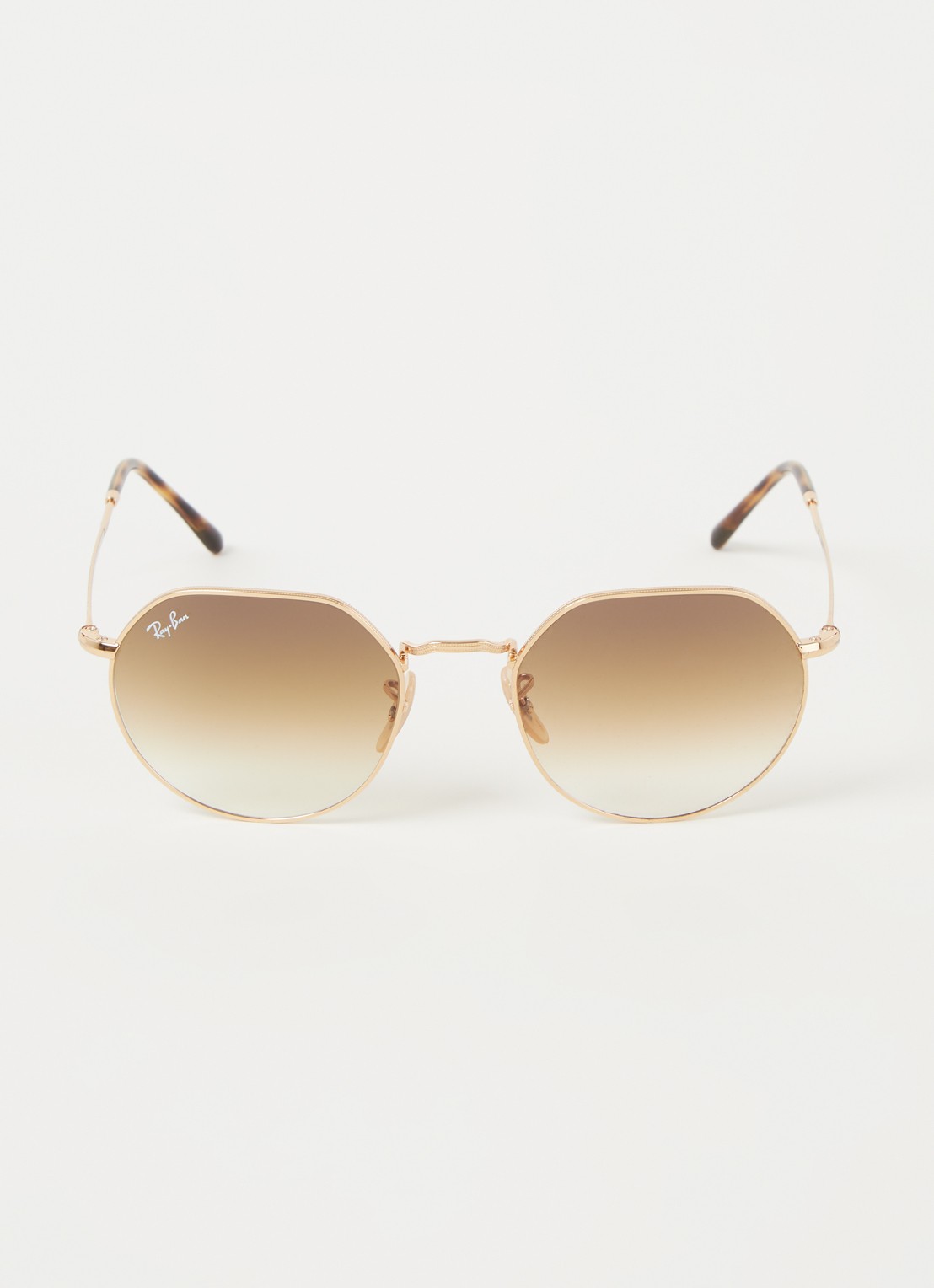 Ray-Ban Zonnebril RB3565 - voorkant 2 donkerbruin